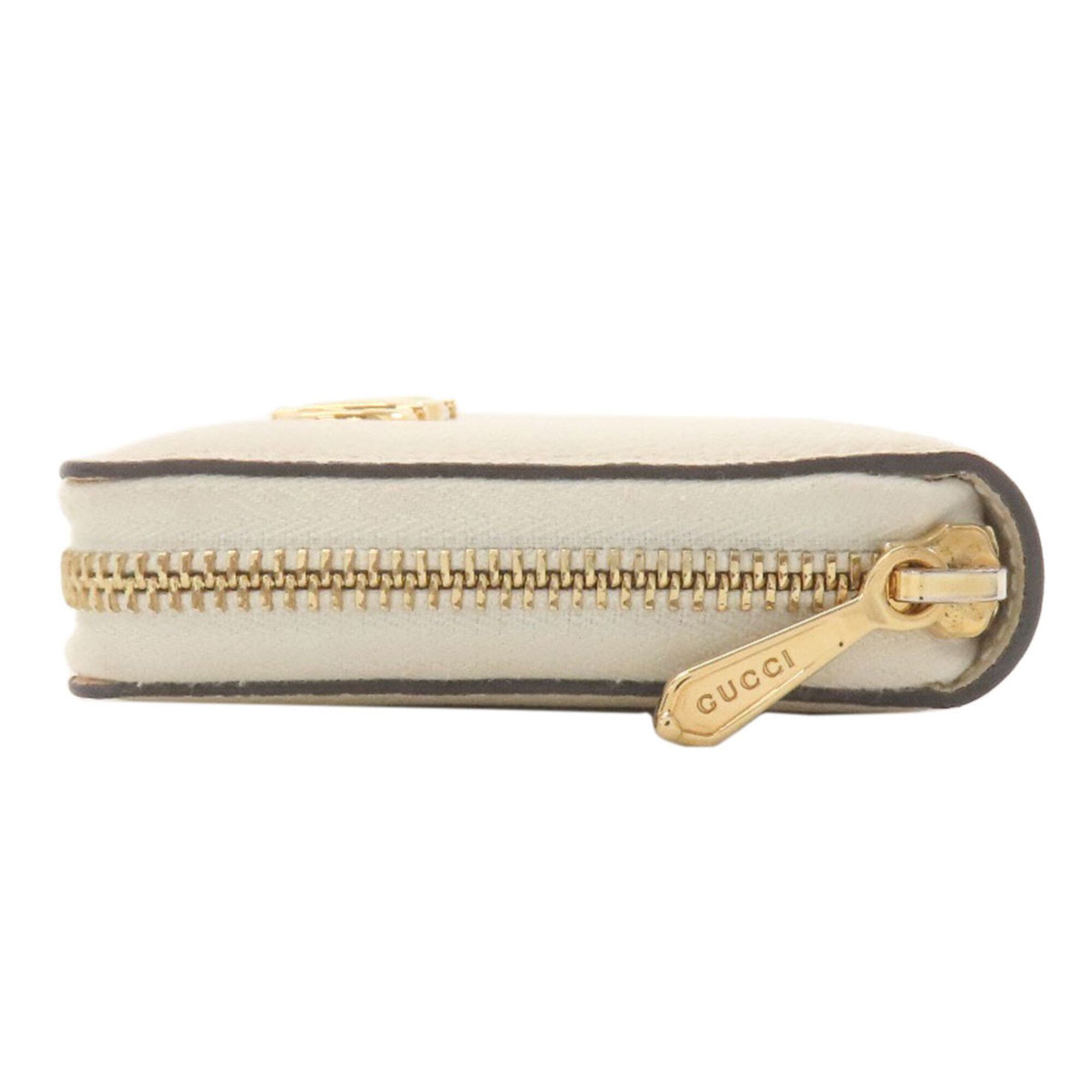 Leather Long Wallet (Bi-Fold) (Pre-Owned) - Gucci - Modalova