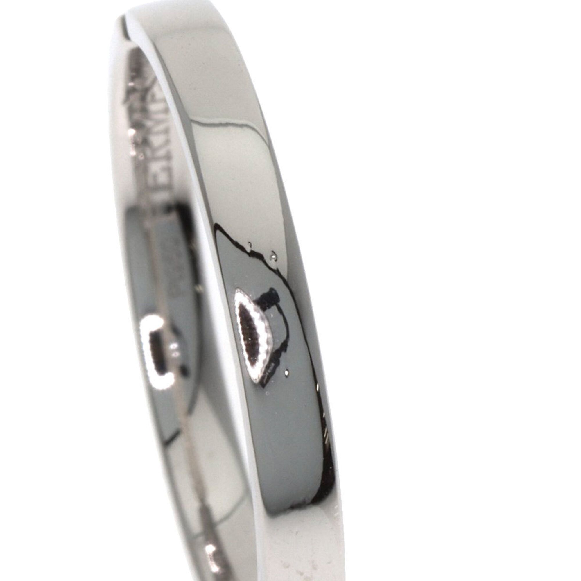 Platinum 950 Band Ring (Pre-Owned) - Hermes - Modalova