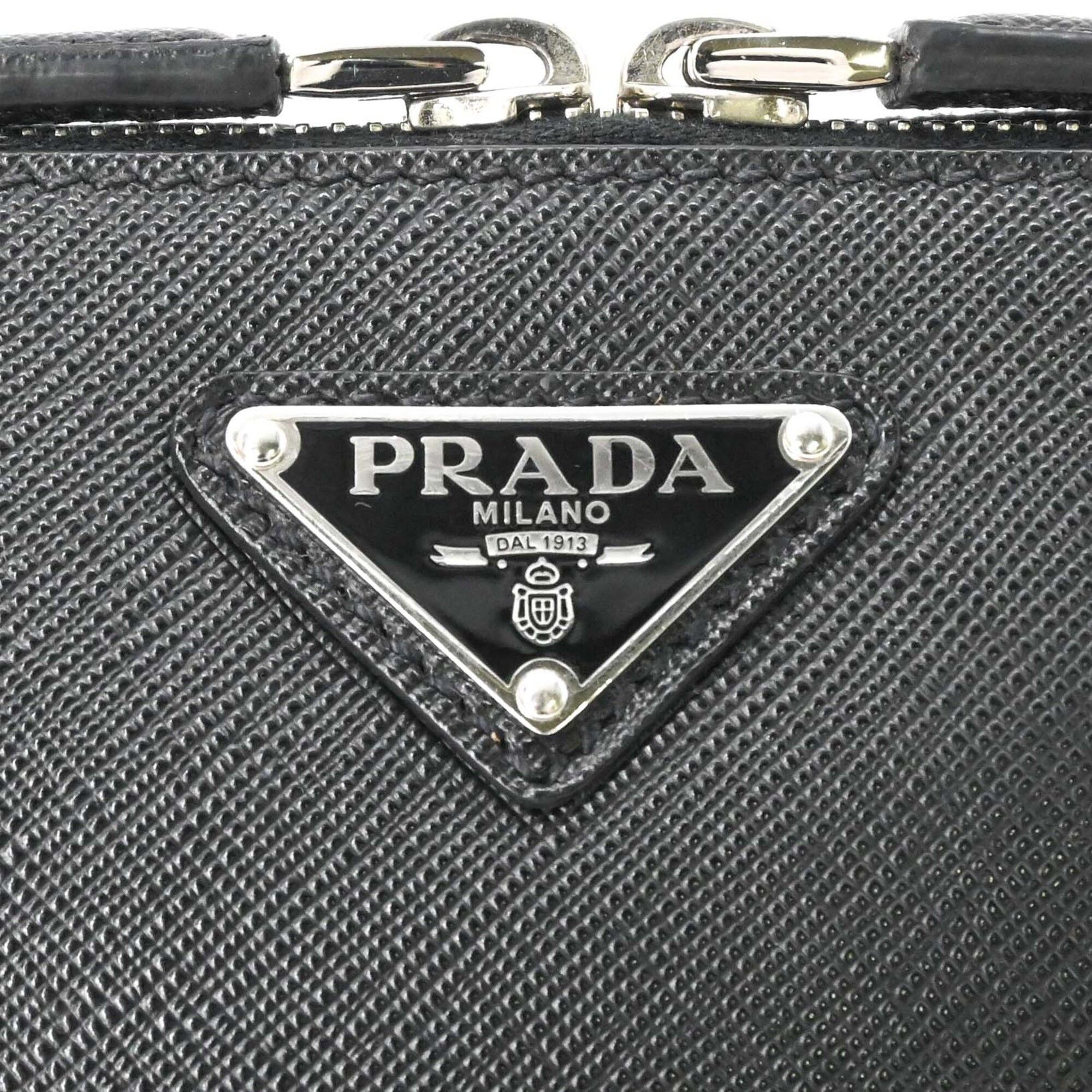 Saffiano Triangle Shoulder Bag (Pre-Owned) - Prada - Modalova
