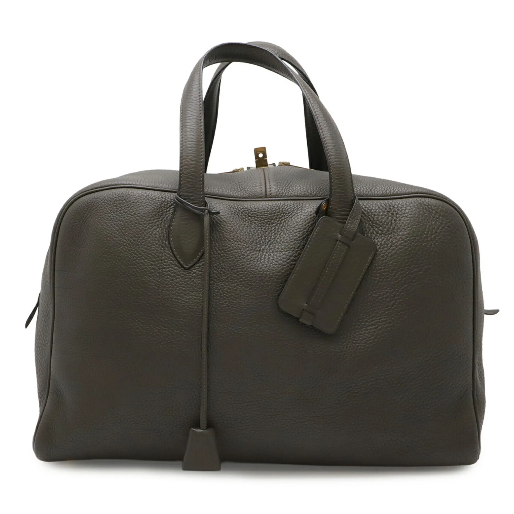 Taurillon Clemence Leather Boston Bag (Pre-Owned) - Hermes - Modalova