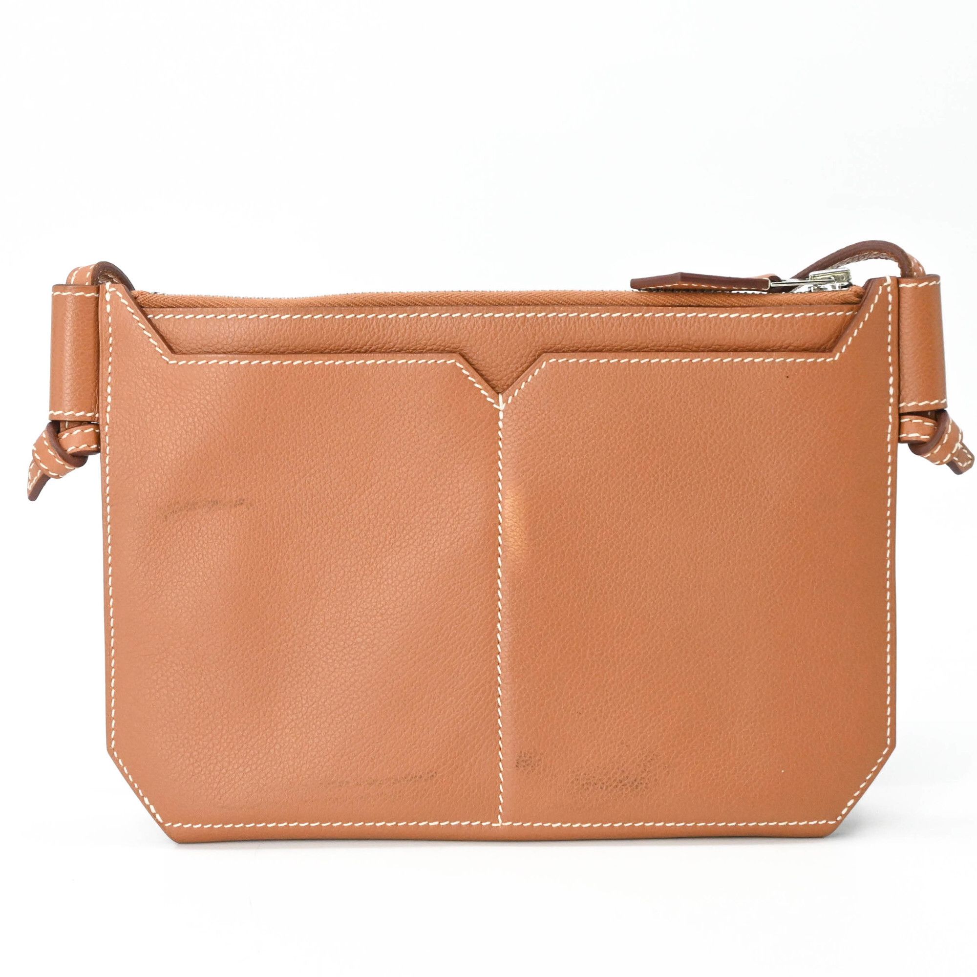 Evercalf Leather Shoulder Bag (Pre-Owned) - Hermes - Modalova