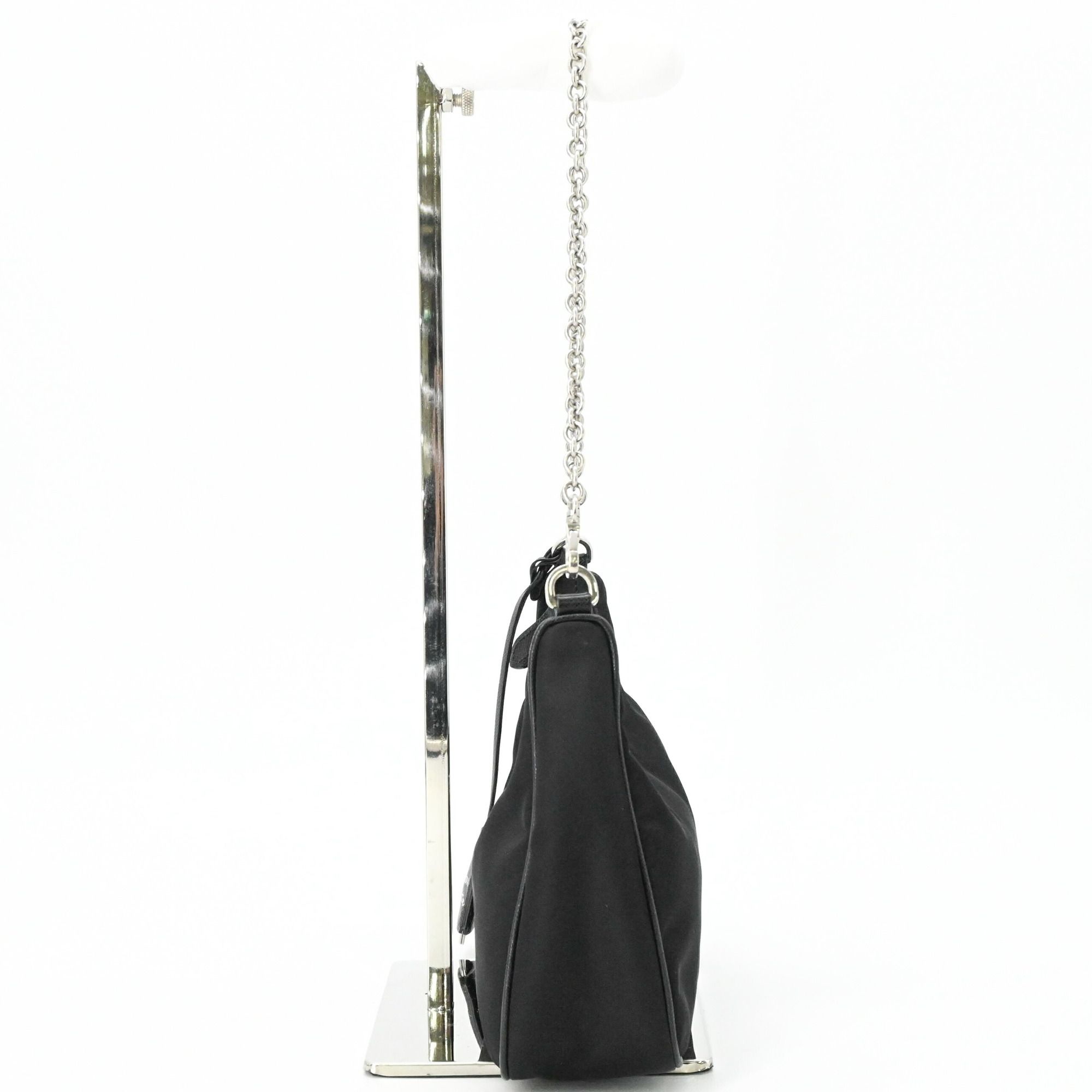 Nylon Leather Handbag Pouch Shoulder Bag (Pre-Owned) - Prada - Modalova