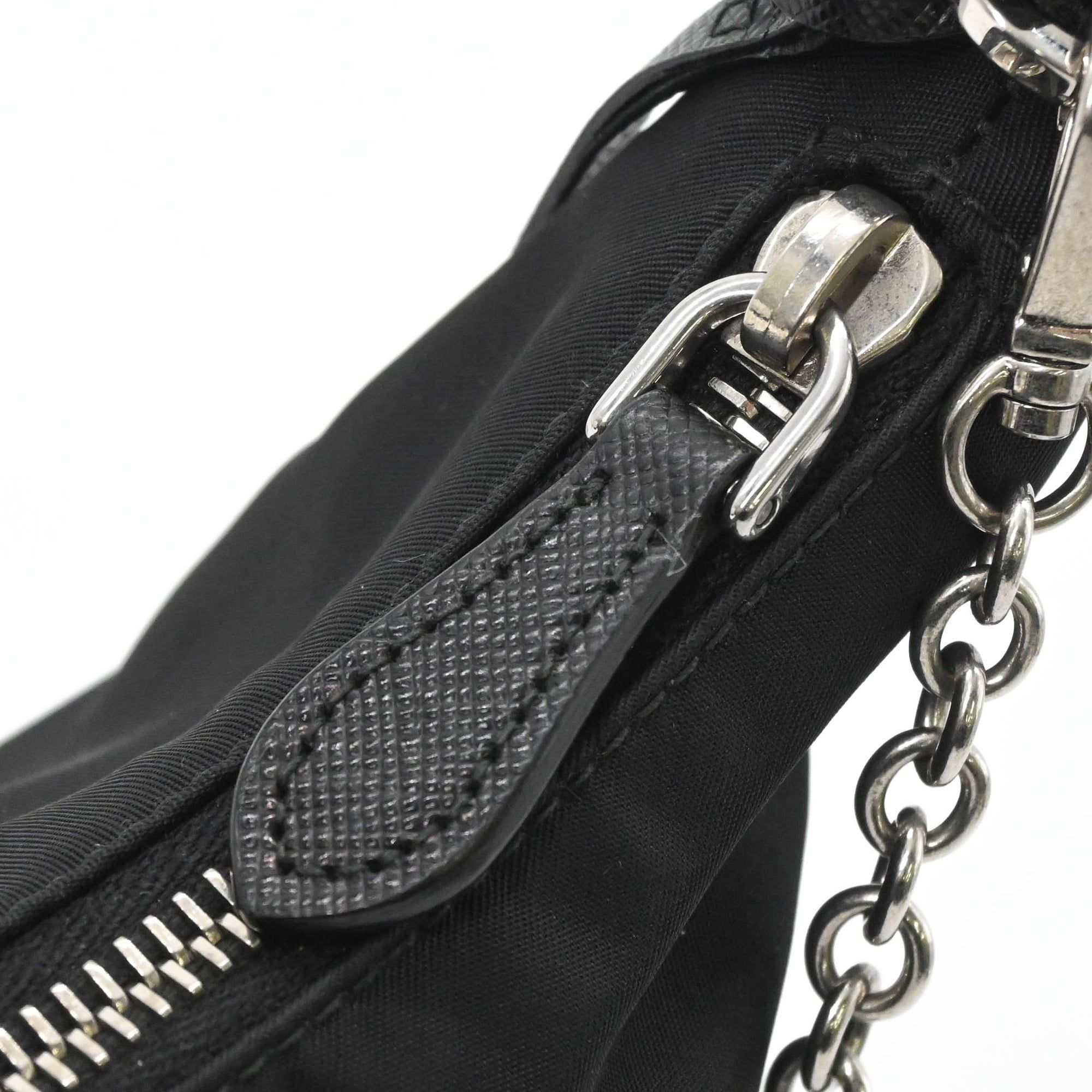 Nylon Leather Handbag Pouch Shoulder Bag (Pre-Owned) - Prada - Modalova