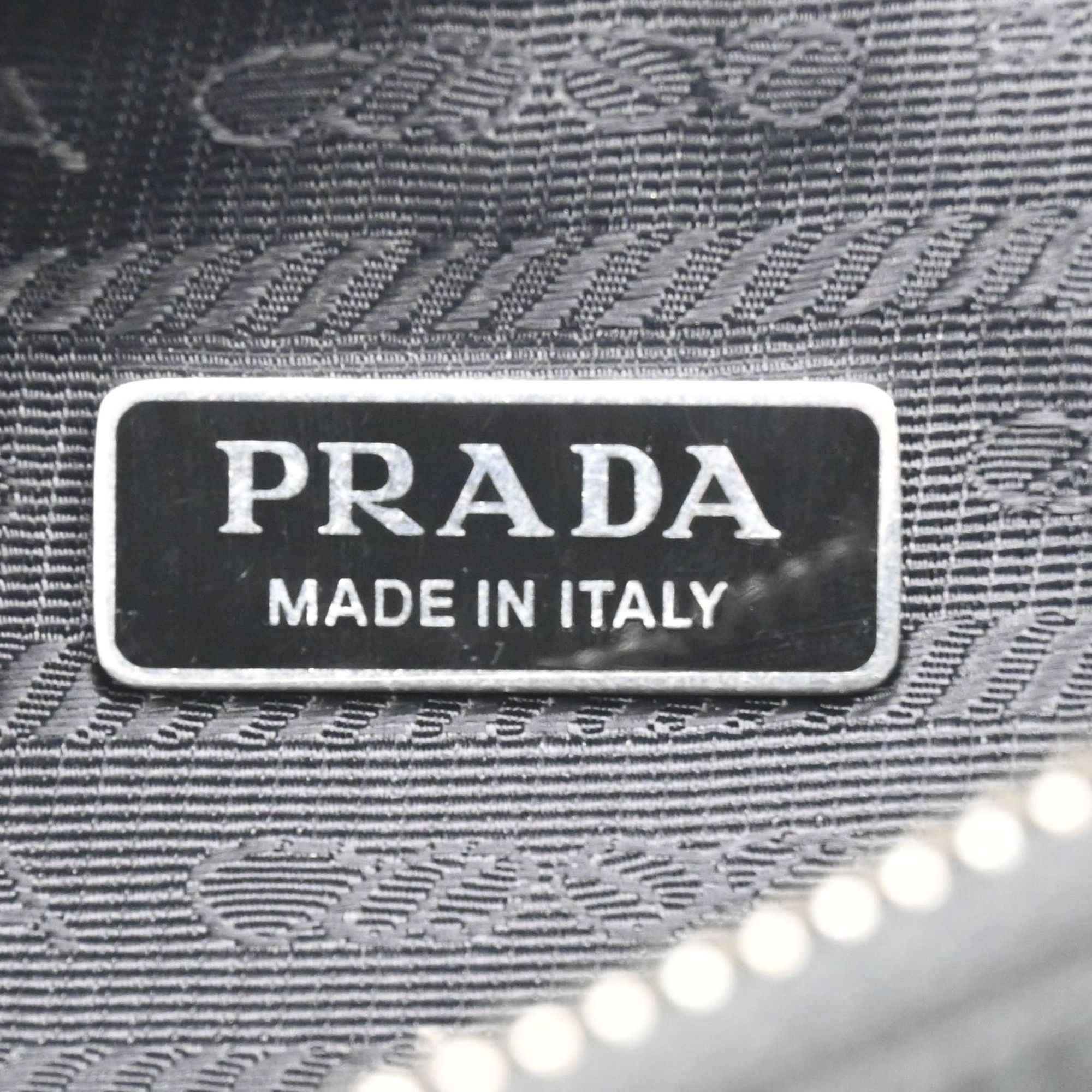 Nylon Leather Handbag Pouch Shoulder Bag (Pre-Owned) - Prada - Modalova