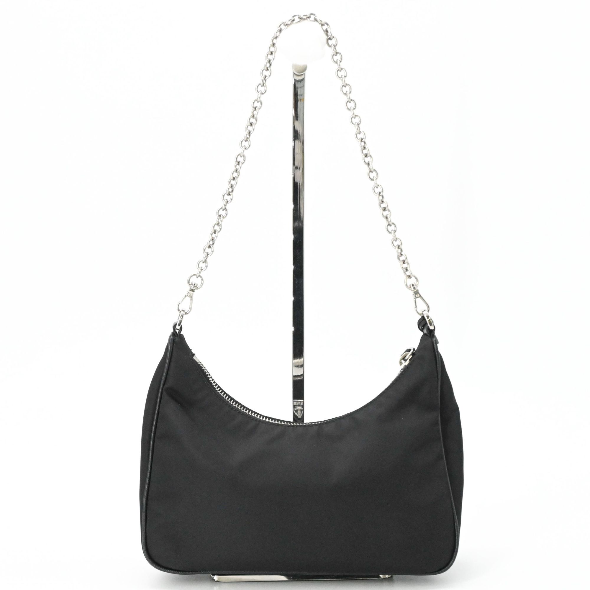 Nylon Leather Handbag Pouch Shoulder Bag (Pre-Owned) - Prada - Modalova