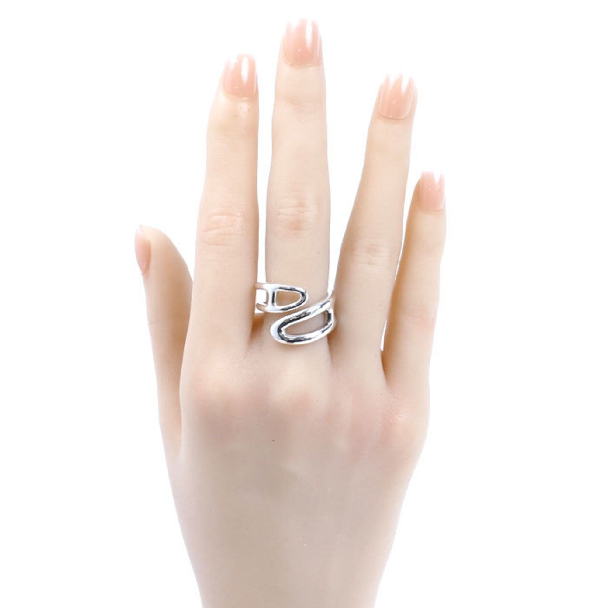Silver 925 Band Ring (Pre-Owned) - Hermes - Modalova