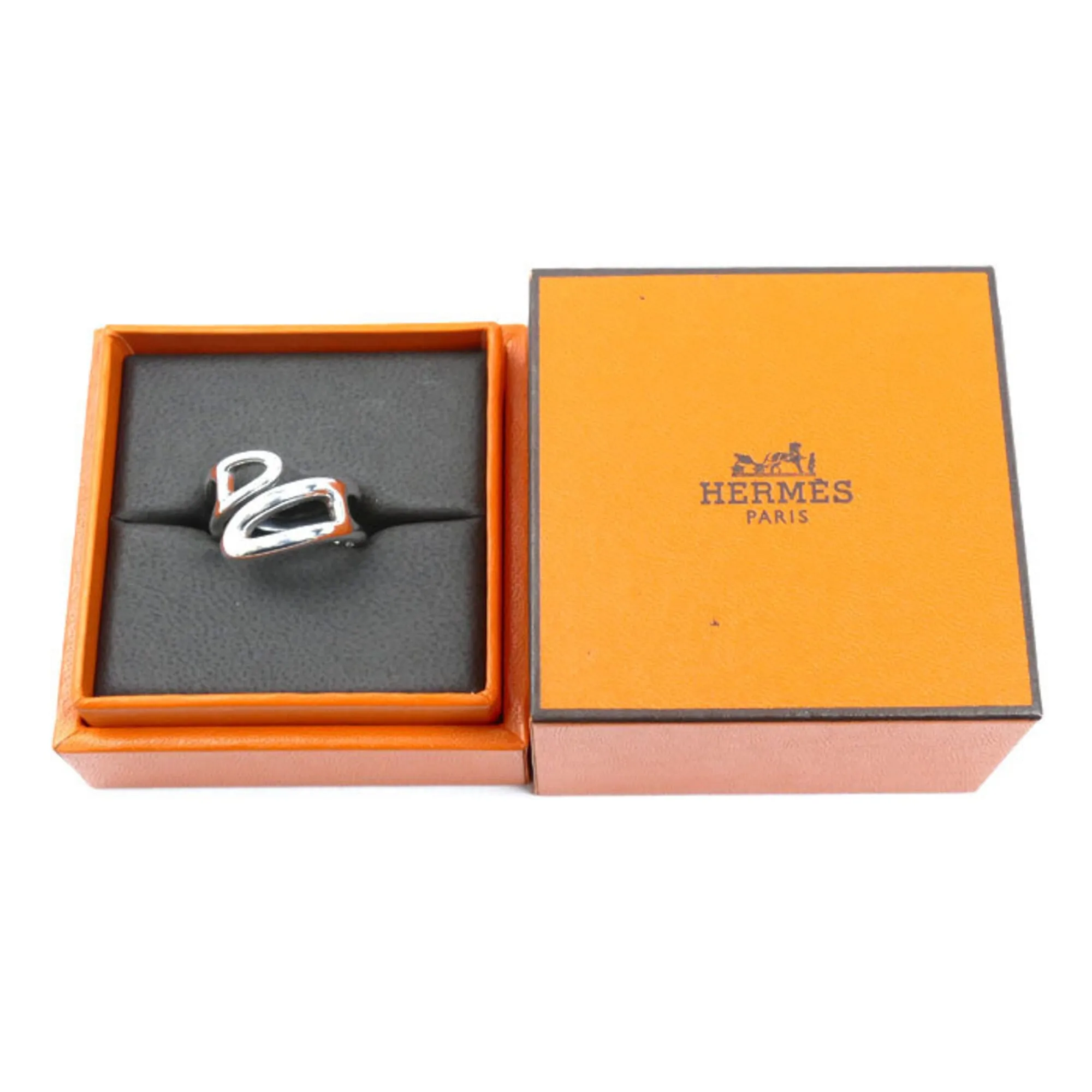 Silver 925 Band Ring (Pre-Owned) - Hermes - Modalova