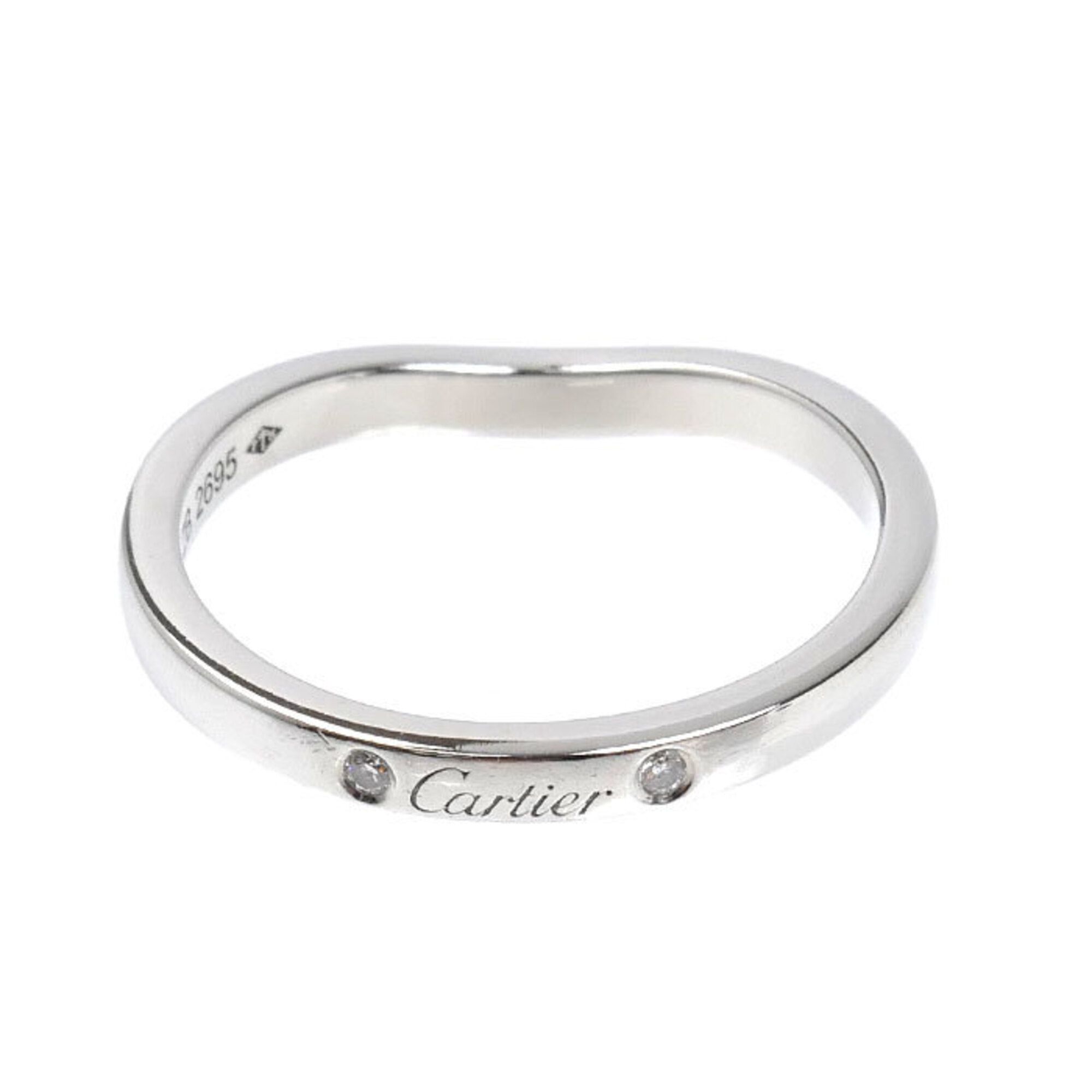 Platinum 950 Band Ring (Pre-Owned) - Cartier - Modalova