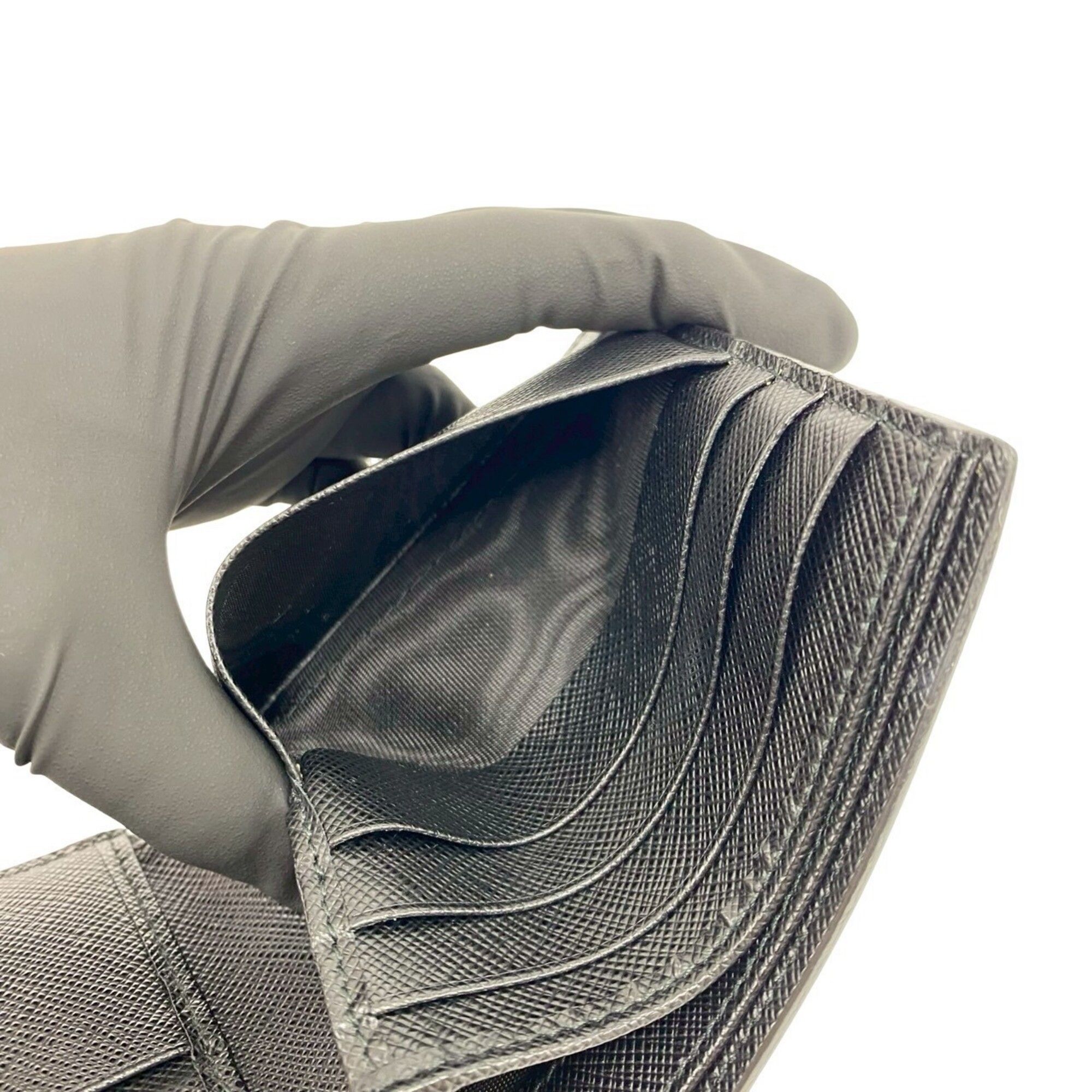 Leather Wallet (Bi-Fold) (Pre-Owned) - Prada - Modalova