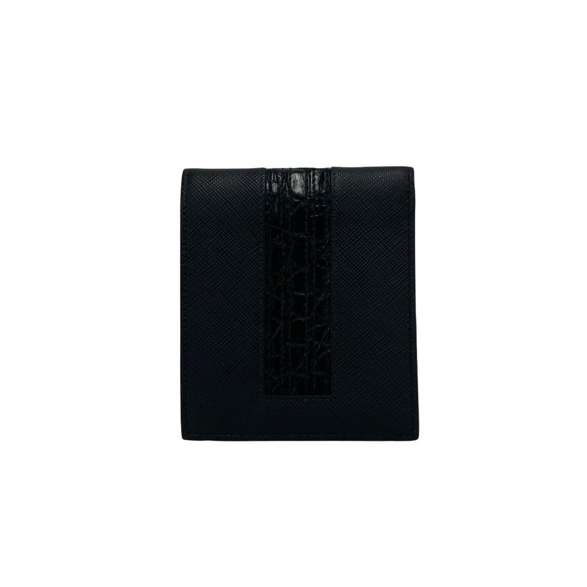 Leather Wallet (Bi-Fold) (Pre-Owned) - Prada - Modalova