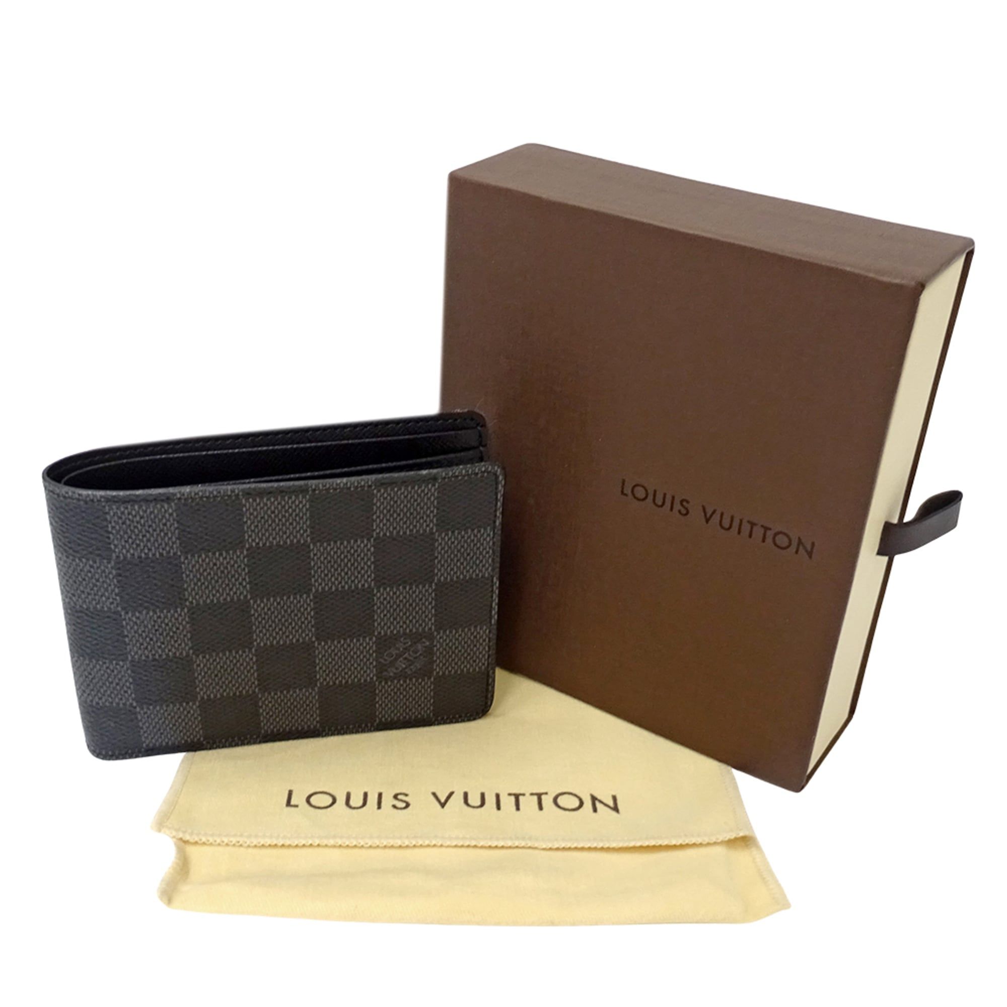 Damier Graphite Wallet (Bi-Fold) (Pre-Owned) - Louis Vuitton - Modalova