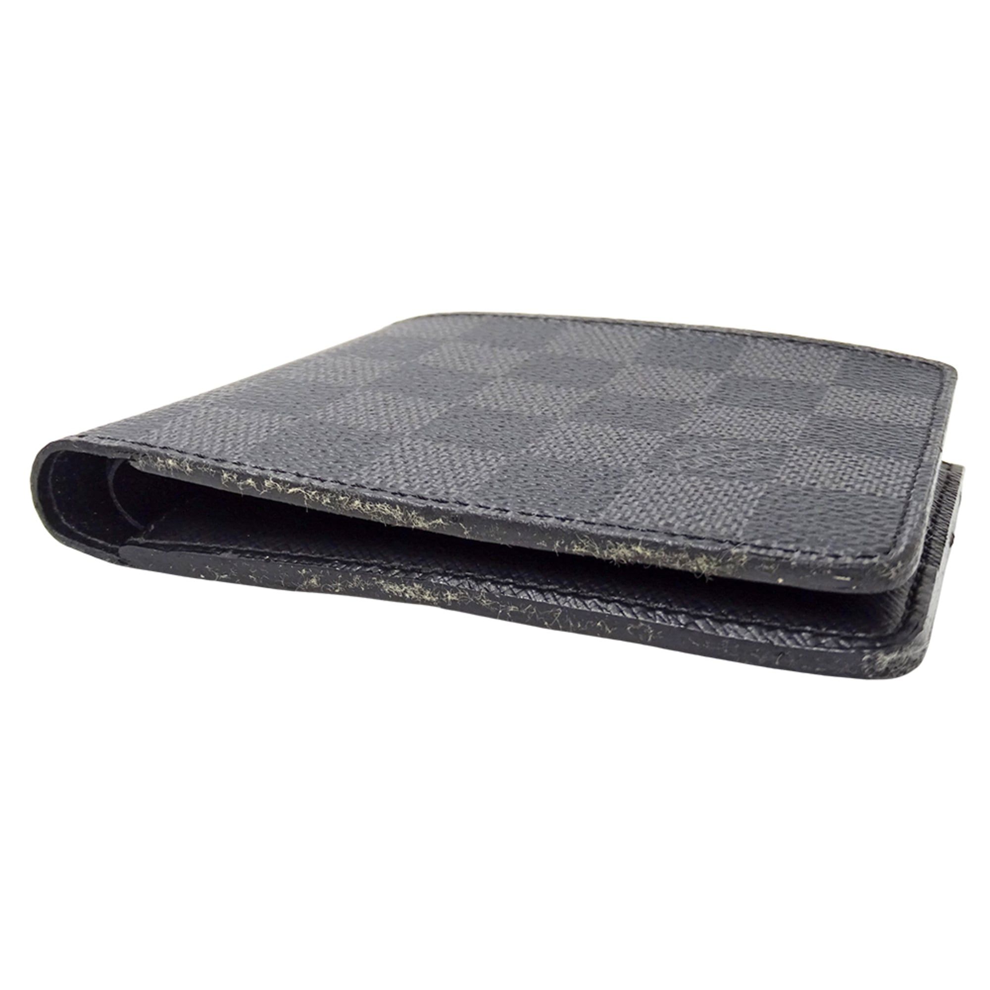 Damier Graphite Wallet (Bi-Fold) (Pre-Owned) - Louis Vuitton - Modalova
