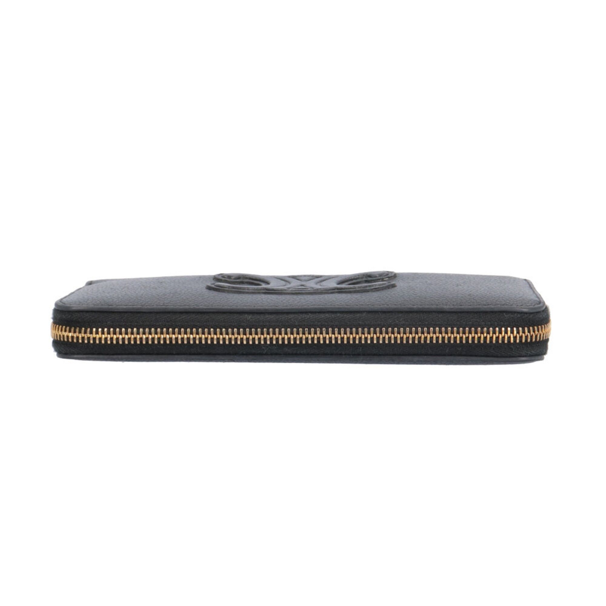 Leather Long Wallet (Bi-Fold) (Pre-Owned) - Celine - Modalova