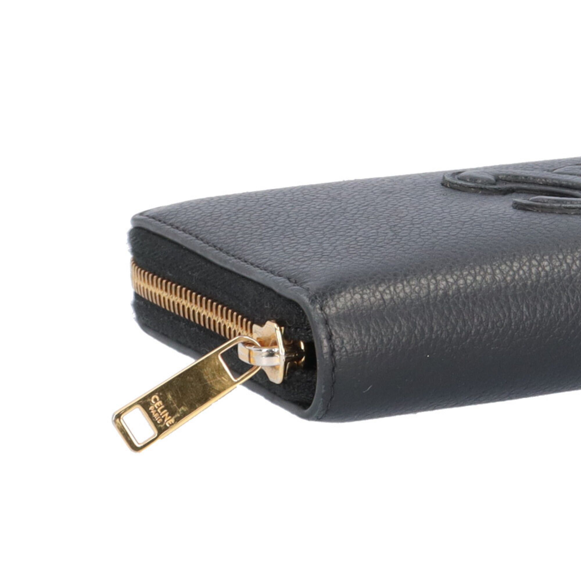 Leather Long Wallet (Bi-Fold) (Pre-Owned) - Celine - Modalova