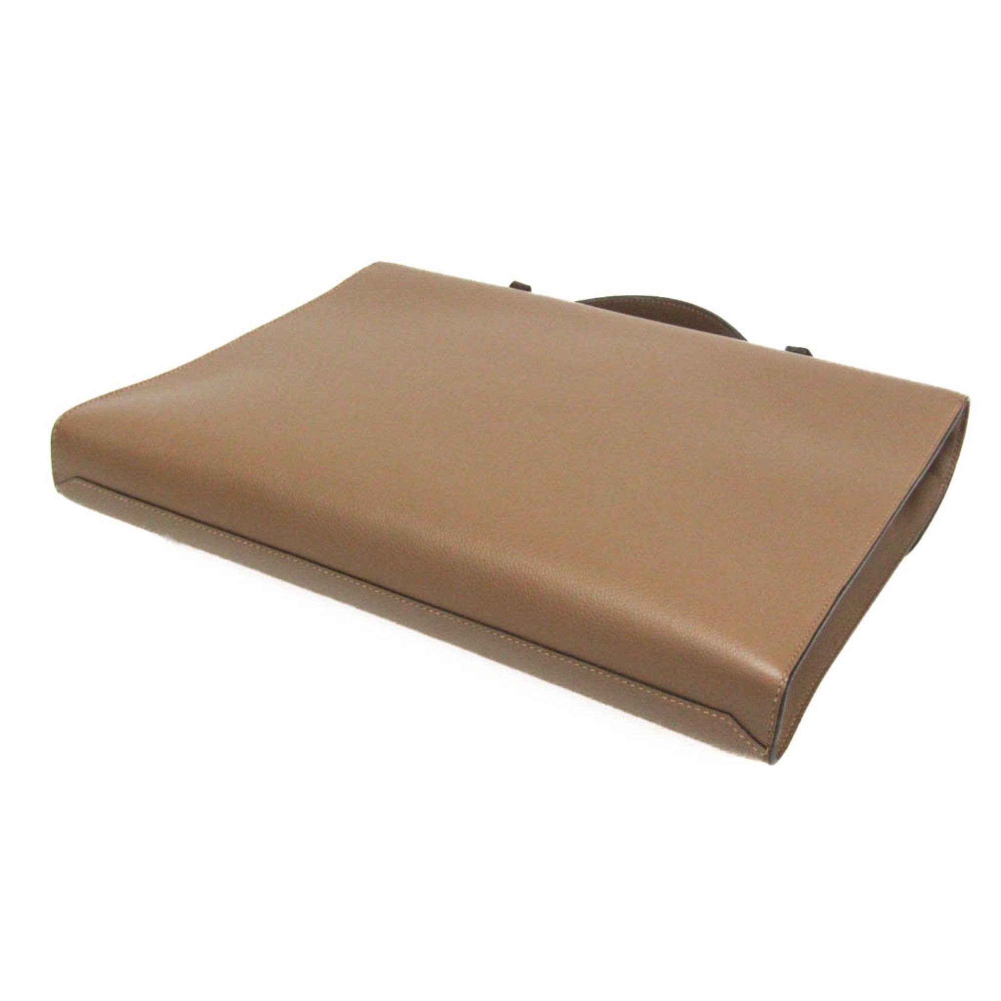 Sac A Depeche Taurillon Clemence Leather Briefcase Document Case (Pre-Owned) - Hermes - Modalova