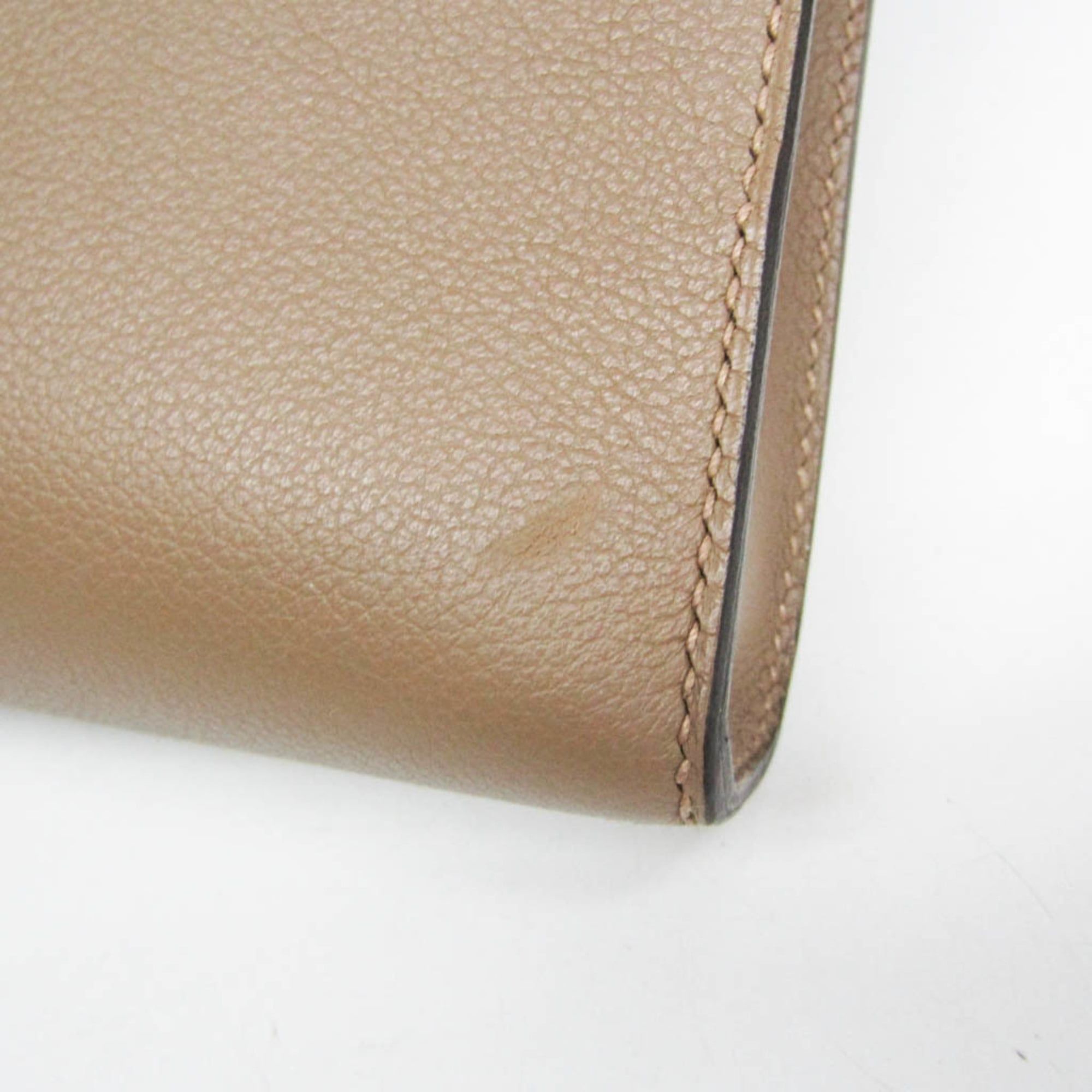 Sac A Depeche Taurillon Clemence Leather Briefcase Document Case (Pre-Owned) - Hermes - Modalova