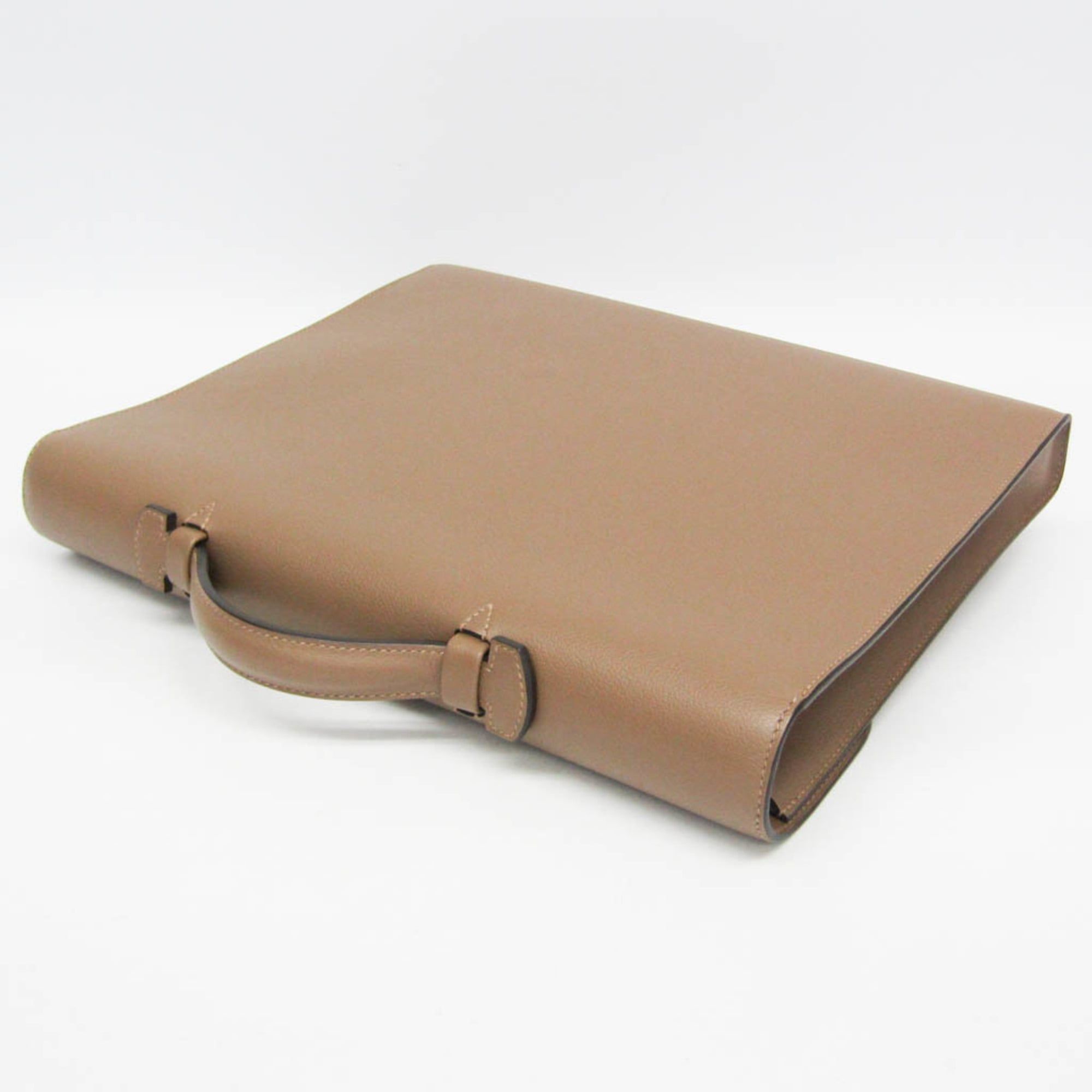 Sac A Depeche Taurillon Clemence Leather Briefcase Document Case (Pre-Owned) - Hermes - Modalova