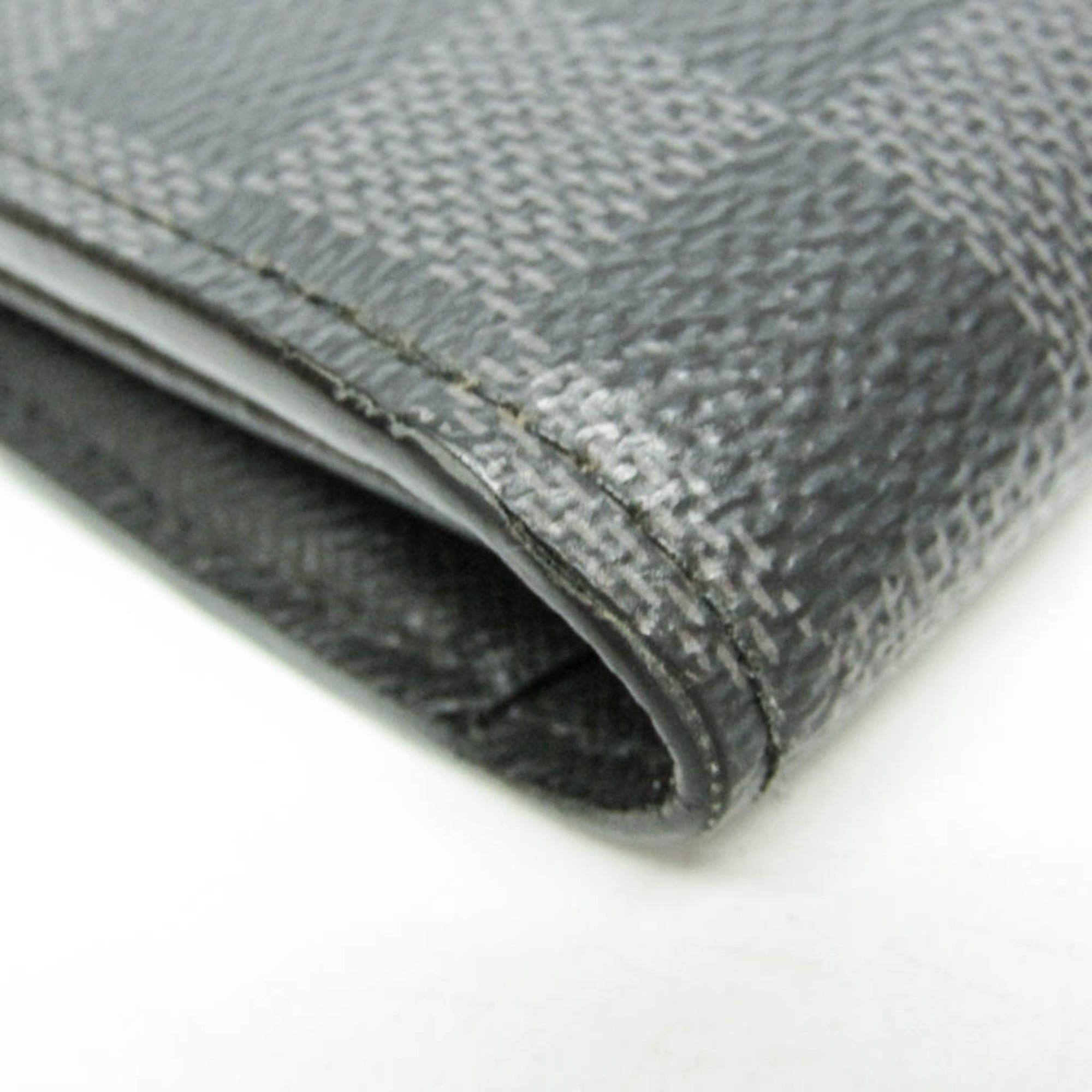 Damier Graphite Damier Graphite Long Wallet (Bi-Fold) (Pre-Owned) - Louis Vuitton - Modalova