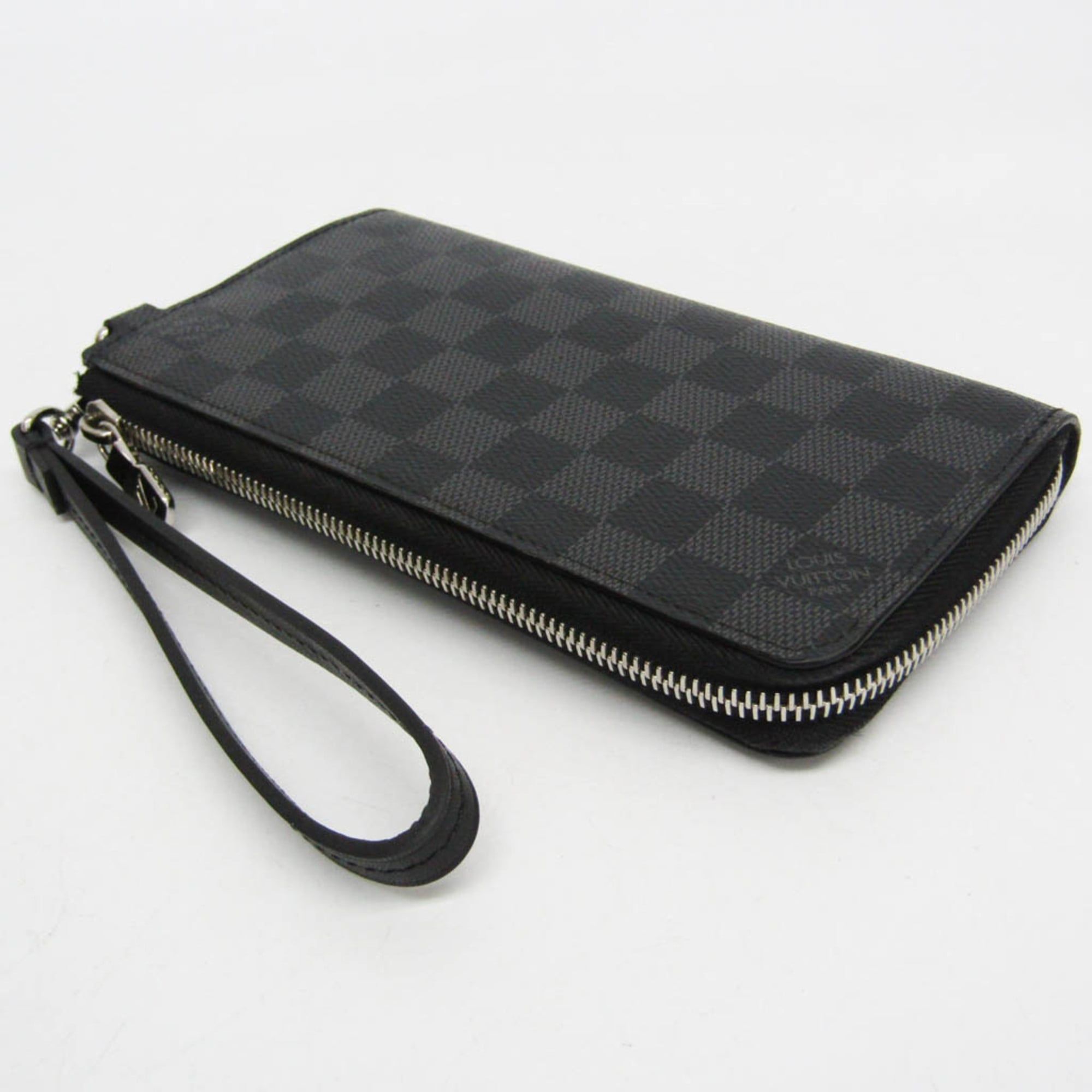 Damier Graphite Damier Graphite Long Wallet (Bi-Fold) (Pre-Owned) - Louis Vuitton - Modalova