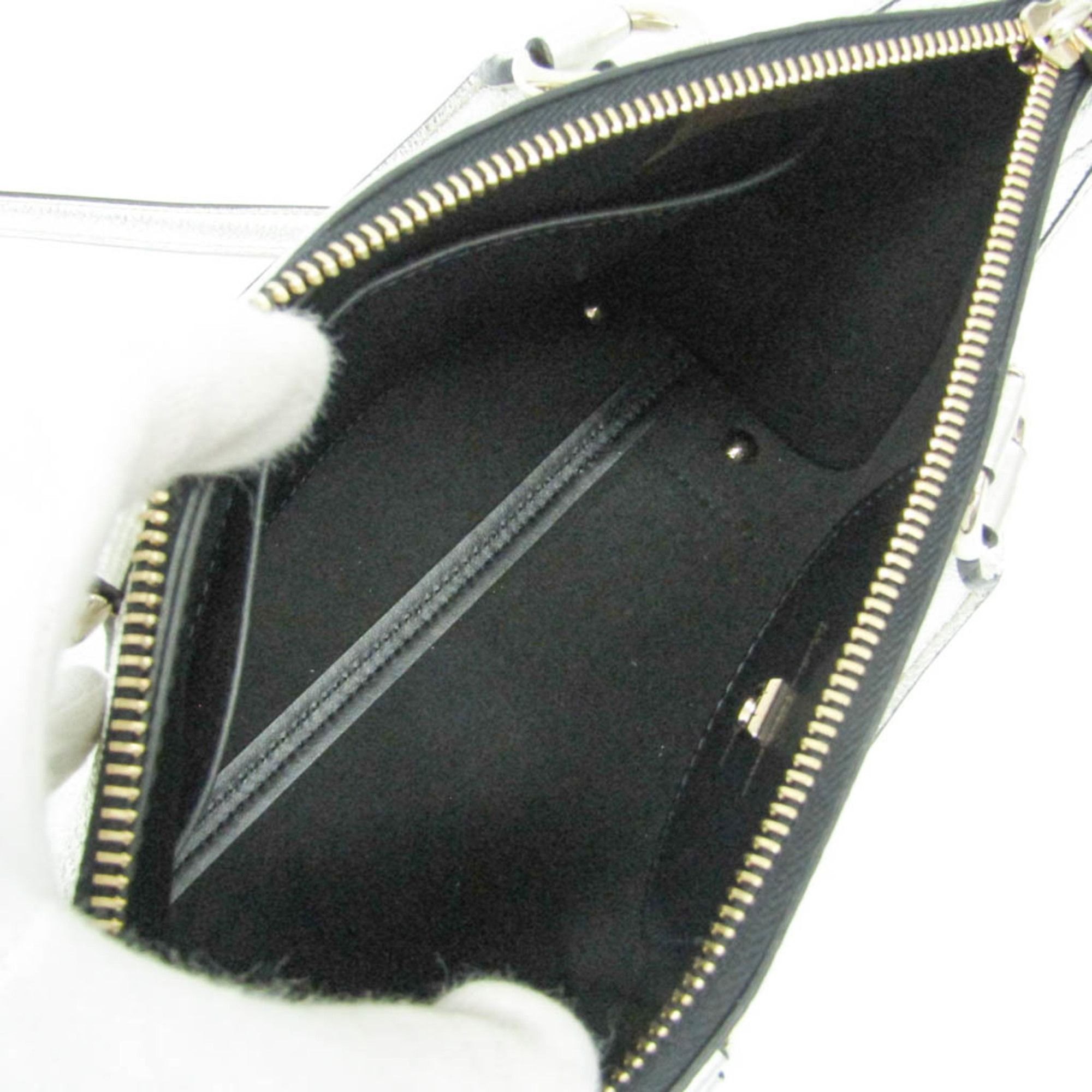 Gancini Leather Handbag Shoulder Bag (Pre-Owned) - Salvatore Ferragamo - Modalova