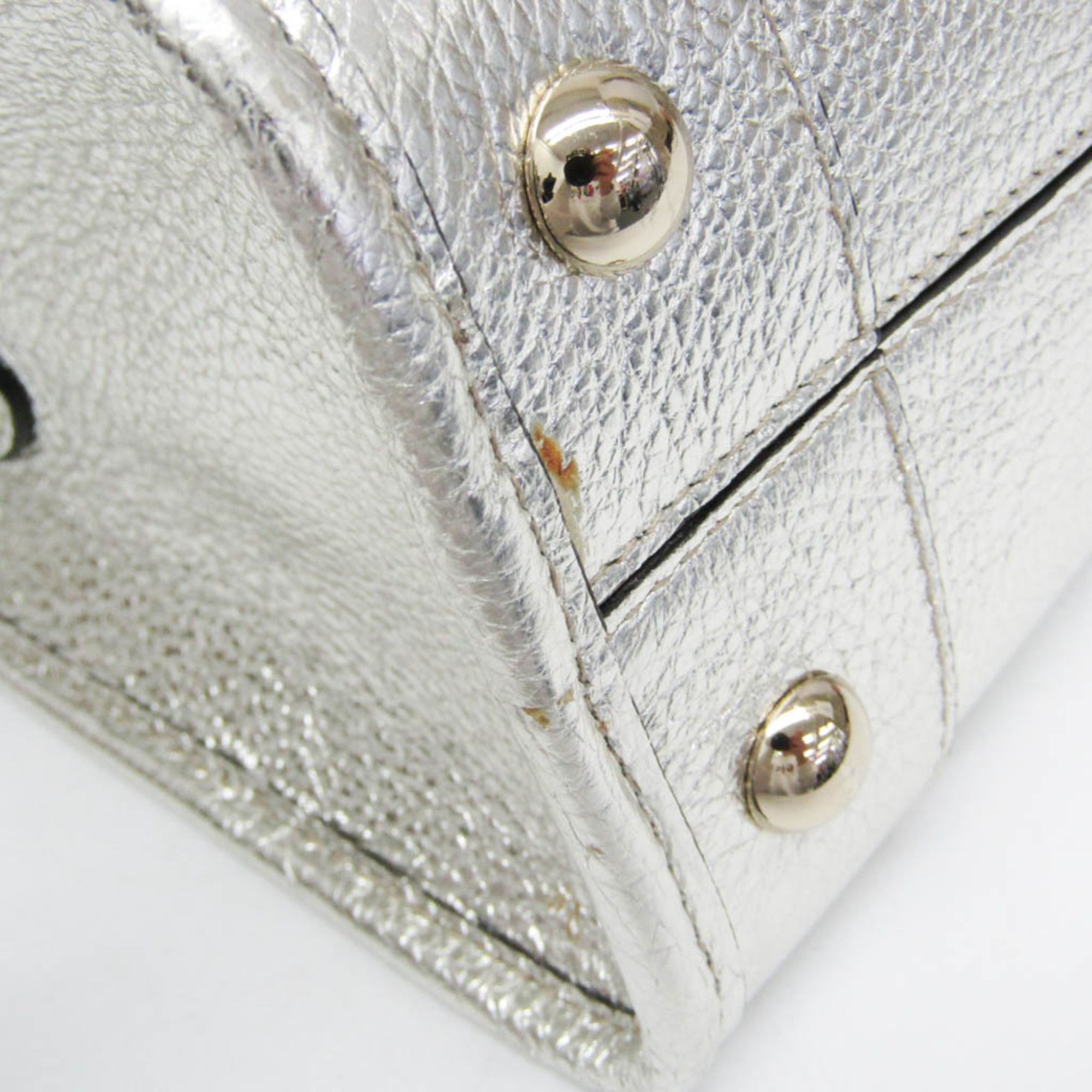 Gancini Leather Handbag Shoulder Bag (Pre-Owned) - Salvatore Ferragamo - Modalova