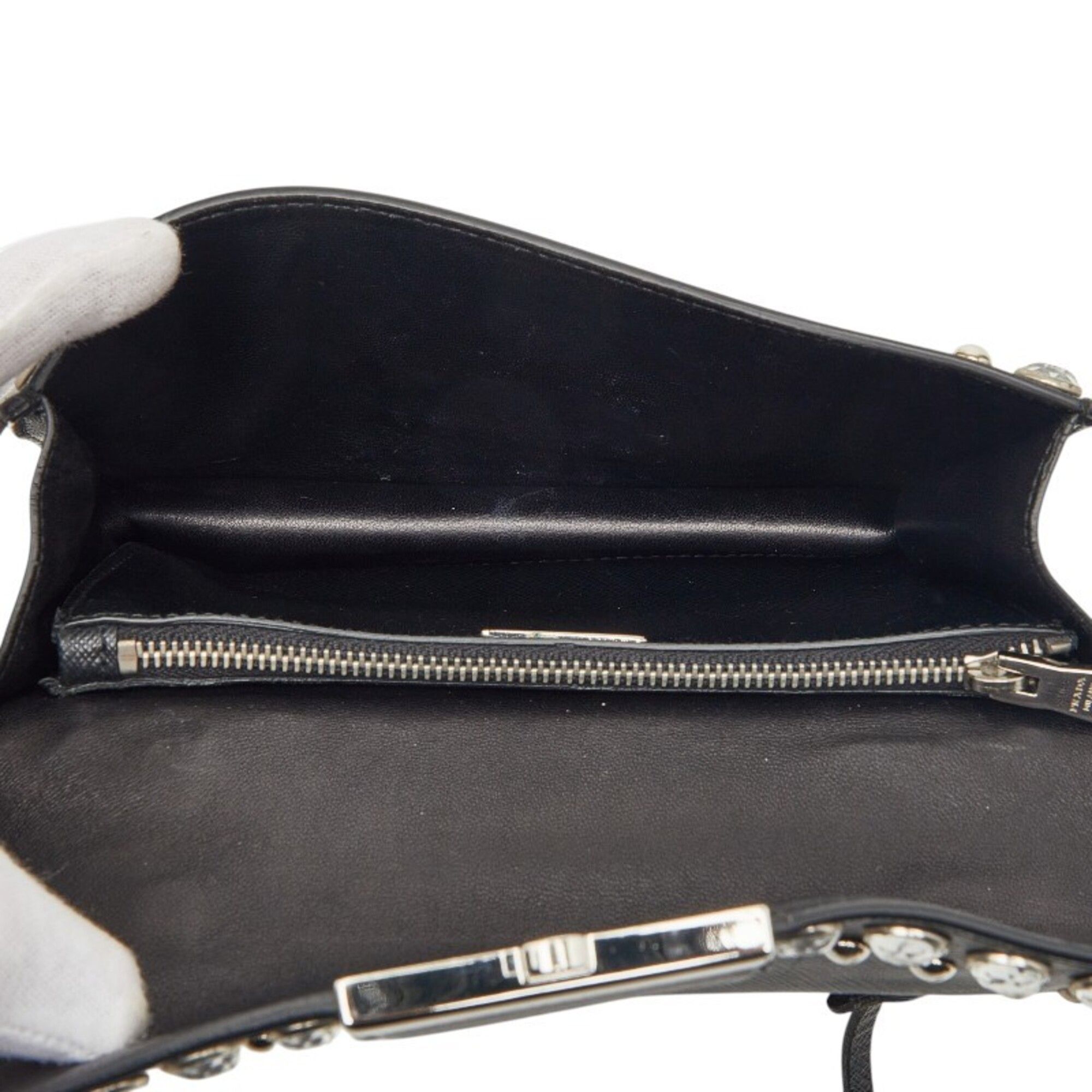 Leather Handbag Shoulder Bag (Pre-Owned) - Prada - Modalova