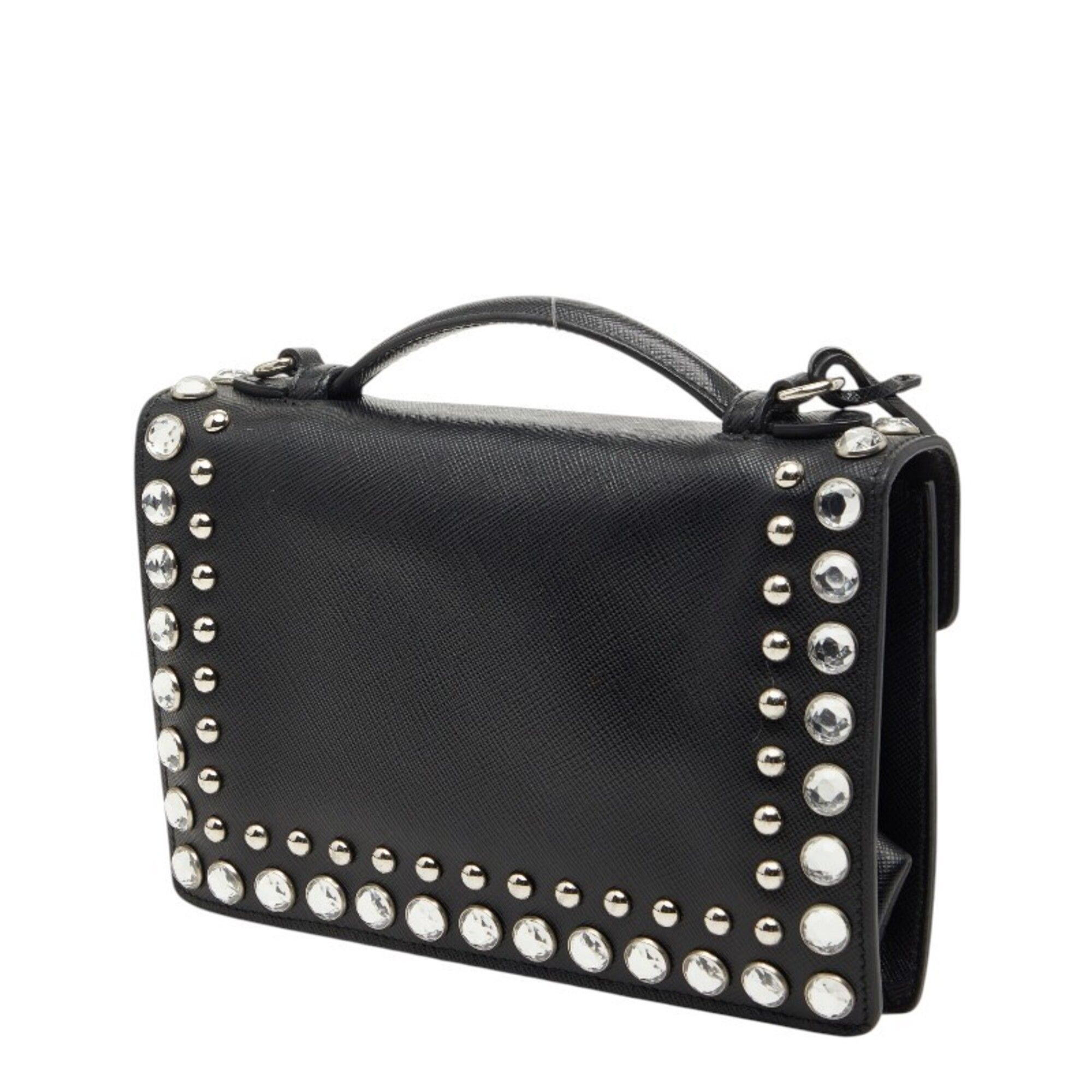 Leather Handbag Shoulder Bag (Pre-Owned) - Prada - Modalova