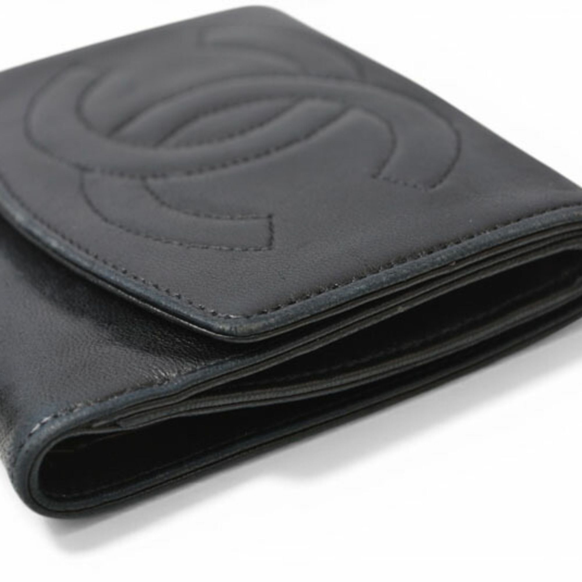 Leather Wallet (Bi-Fold) (Pre-Owned) - Chanel - Modalova