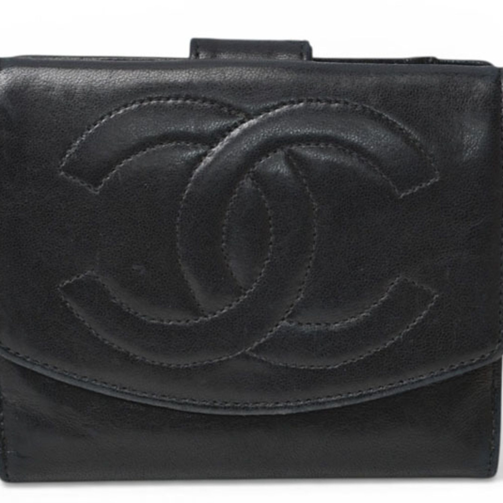 Leather Wallet (Bi-Fold) (Pre-Owned) - Chanel - Modalova