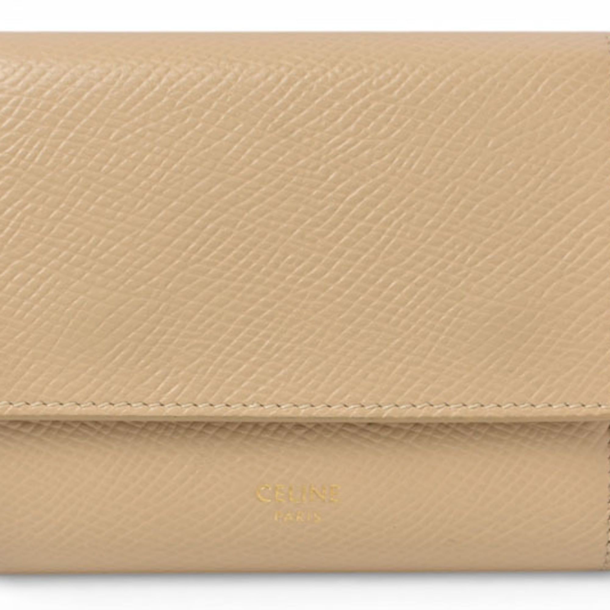 Leather Wallet (Tri-Fold) (Pre-Owned) - Celine - Modalova