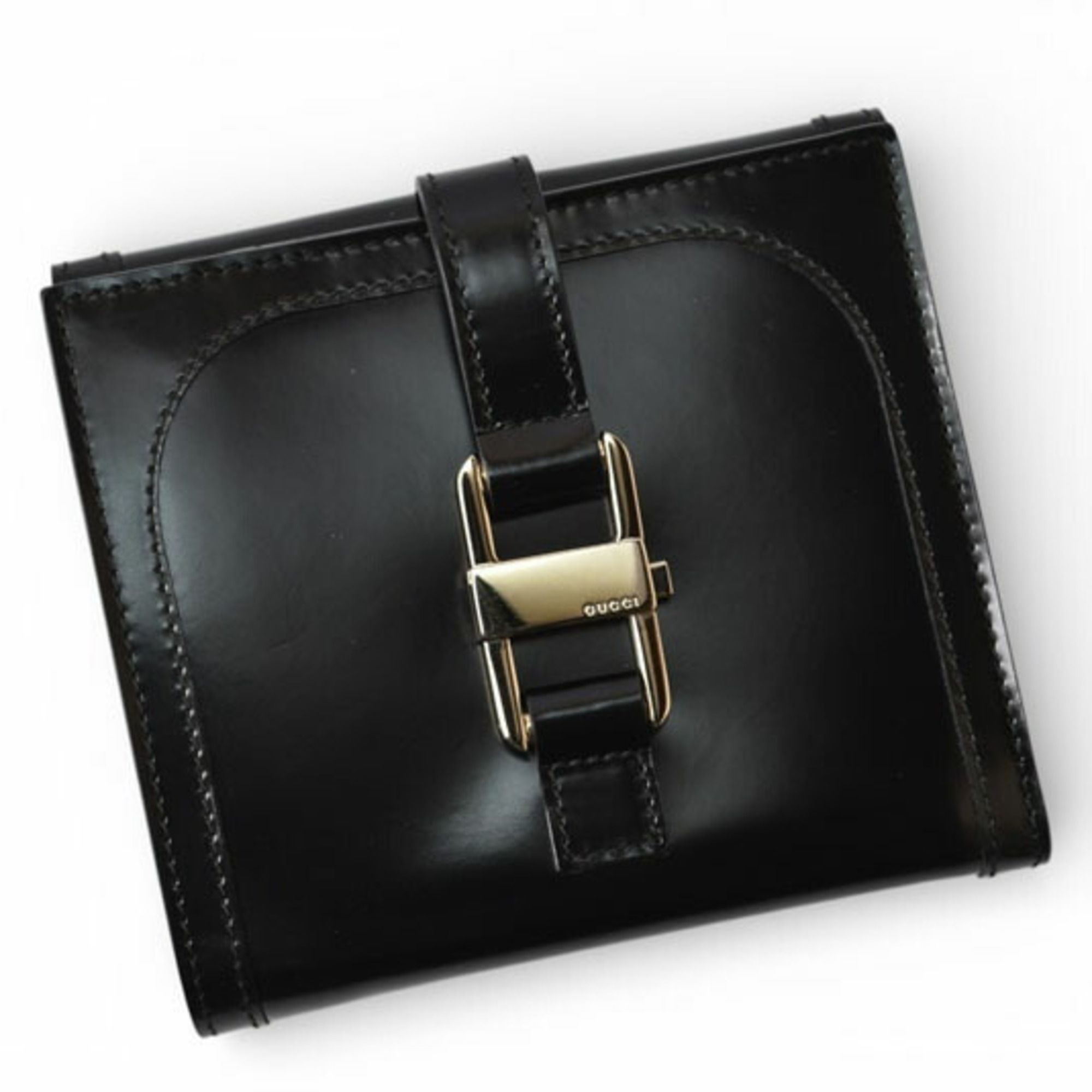 Leather Wallet (Bi-Fold) (Pre-Owned) - Gucci - Modalova