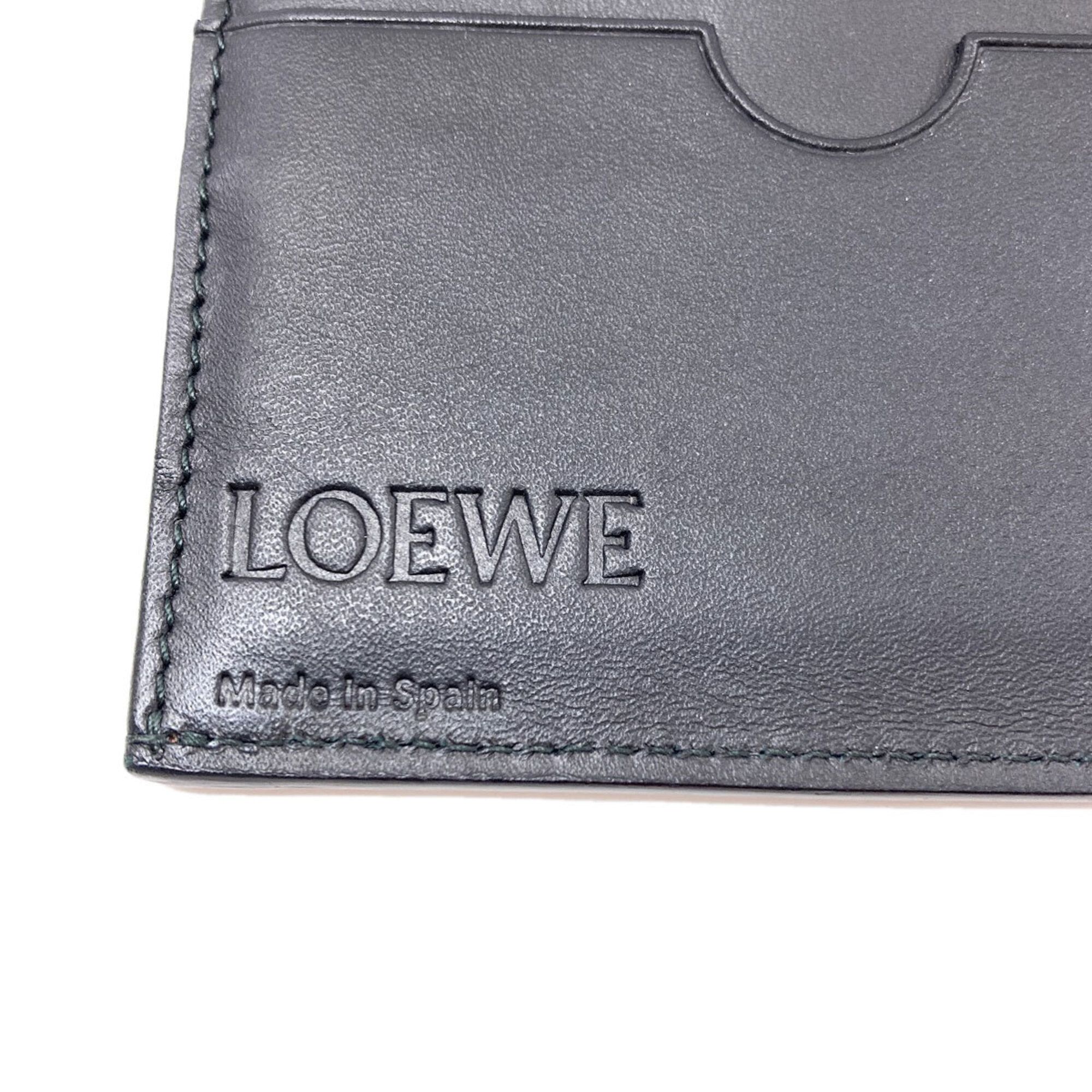 Leather Long Wallet (Bi-Fold) (Pre-Owned) - Loewe - Modalova