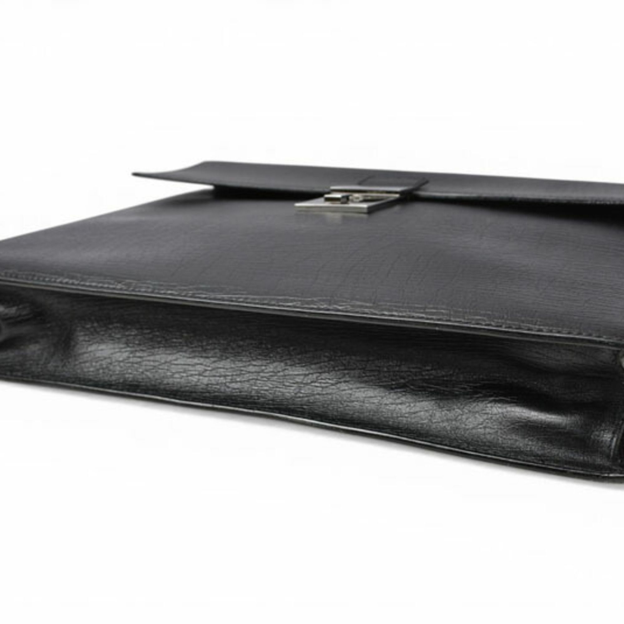 Leather Briefcase (Pre-Owned) - Gucci - Modalova