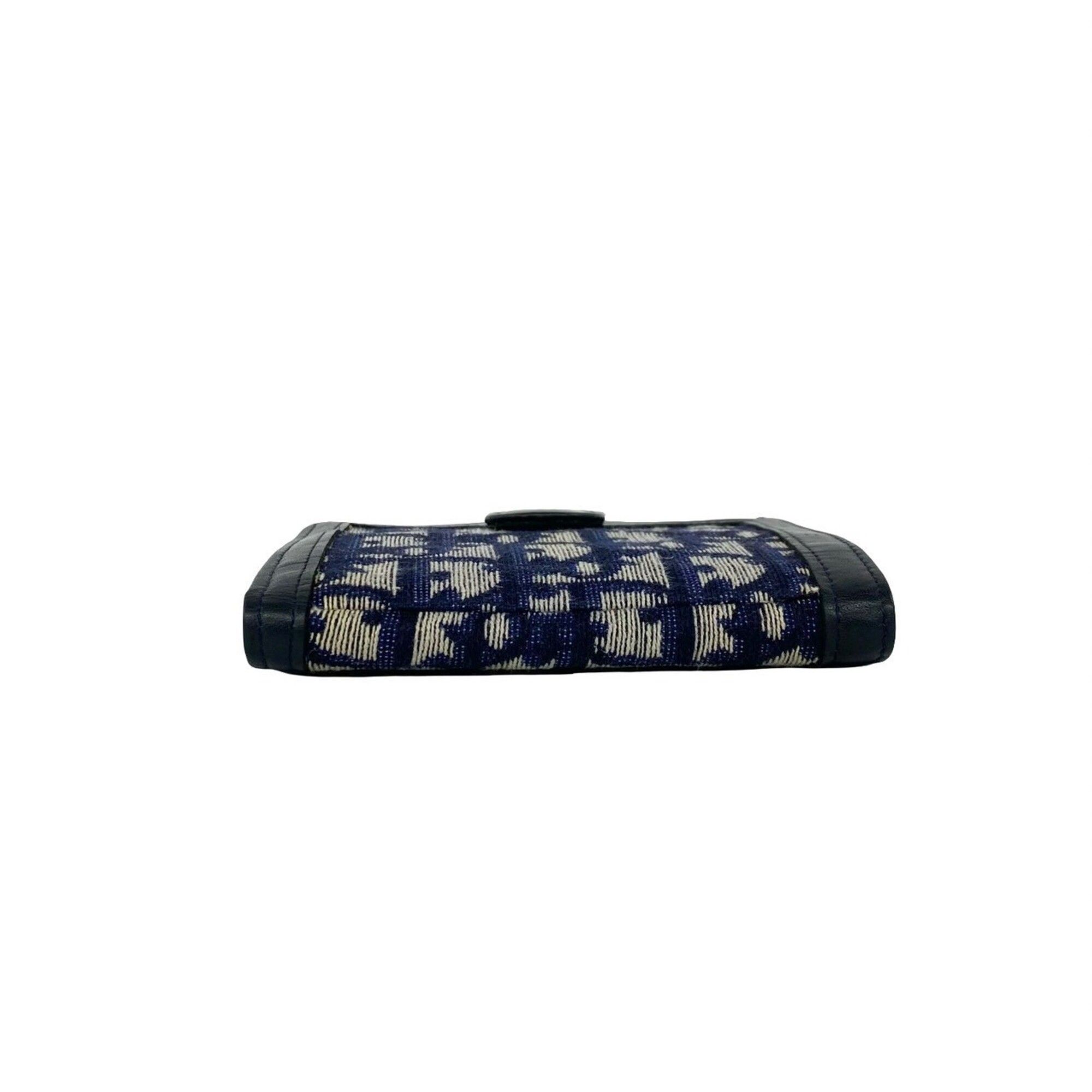 Canvas Leather Wallet (Bi-Fold) (Pre-Owned) - Christian Dior - Modalova