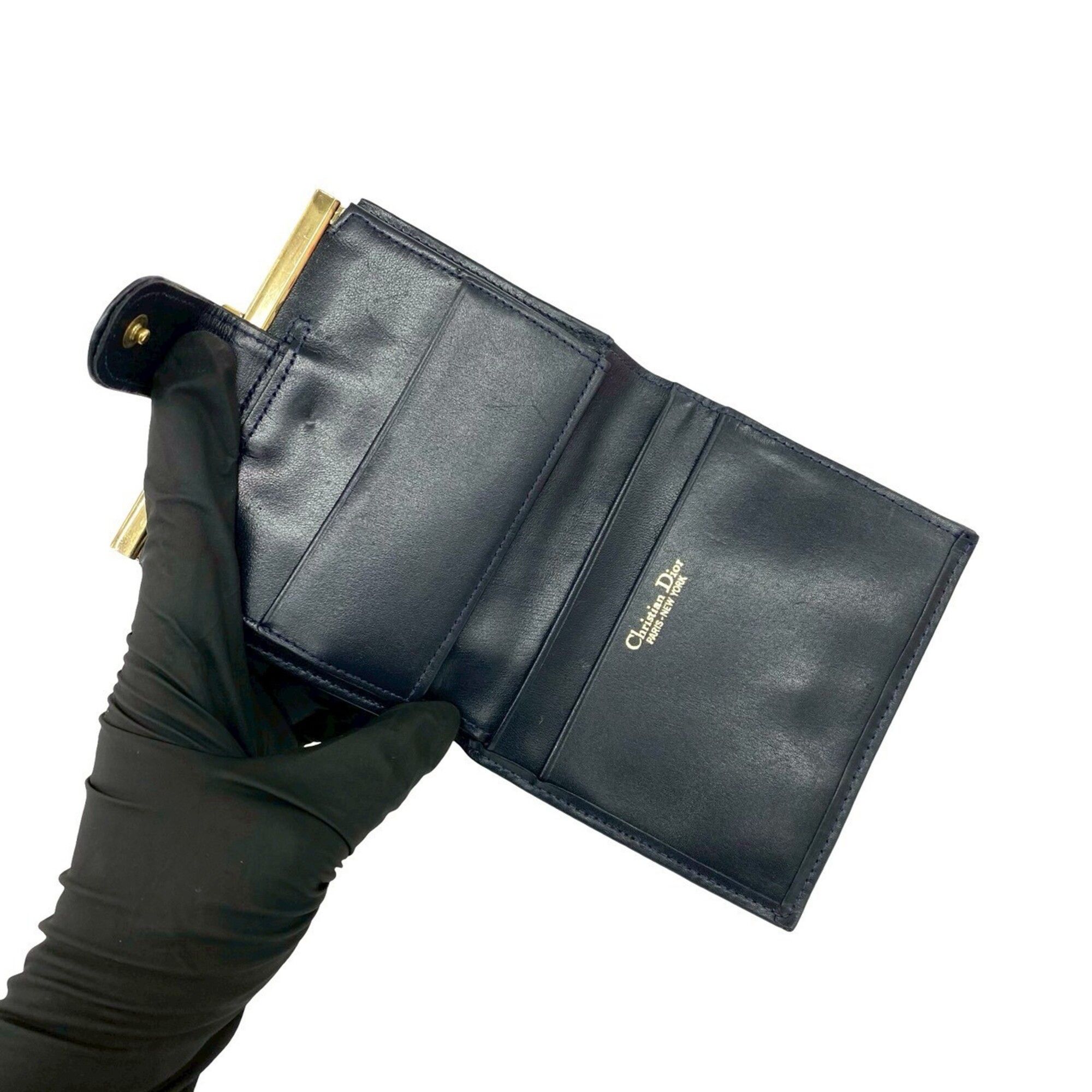 Canvas Leather Wallet (Bi-Fold) (Pre-Owned) - Christian Dior - Modalova