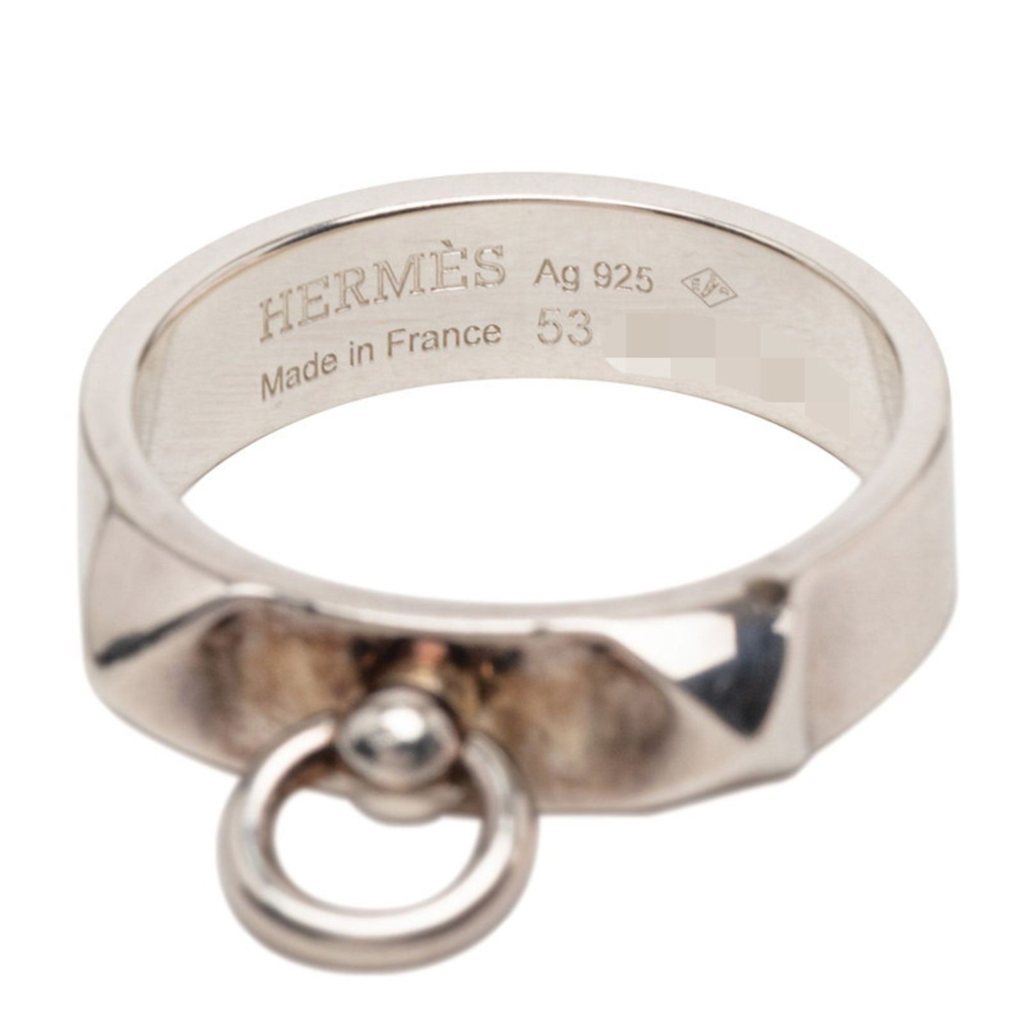 Silver Silver 925 Band Ring (Pre-Owned) - Hermes - Modalova