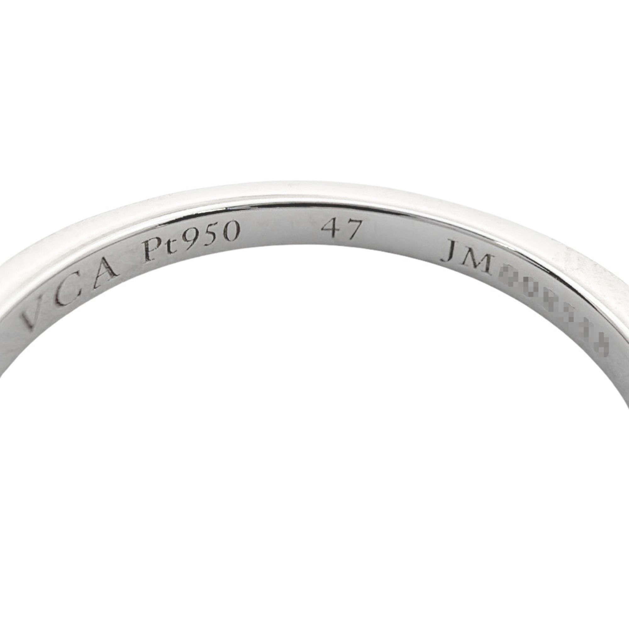 Platinum 950 Band Ring (Pre-Owned) - Van Cleef & Arpels - Modalova