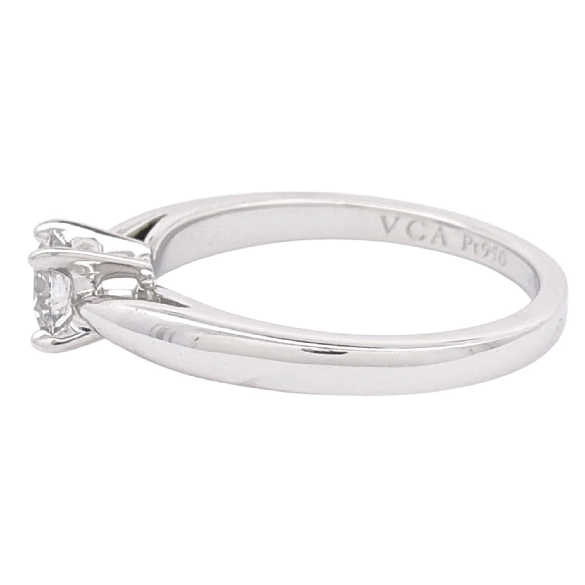 Platinum 950 Band Ring (Pre-Owned) - Van Cleef & Arpels - Modalova
