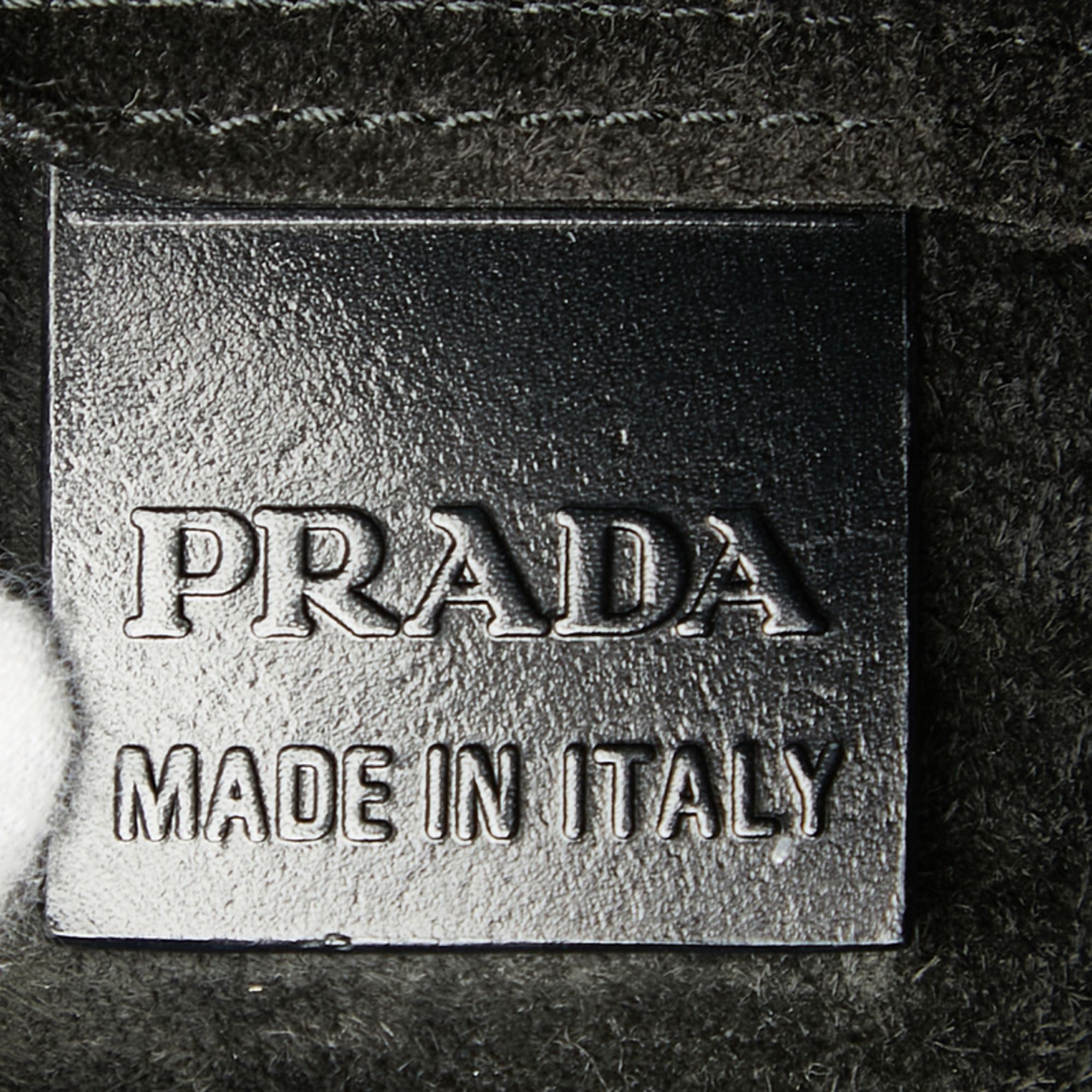 Leather Handbag Pouch Tote Bag (Pre-Owned) - Prada - Modalova