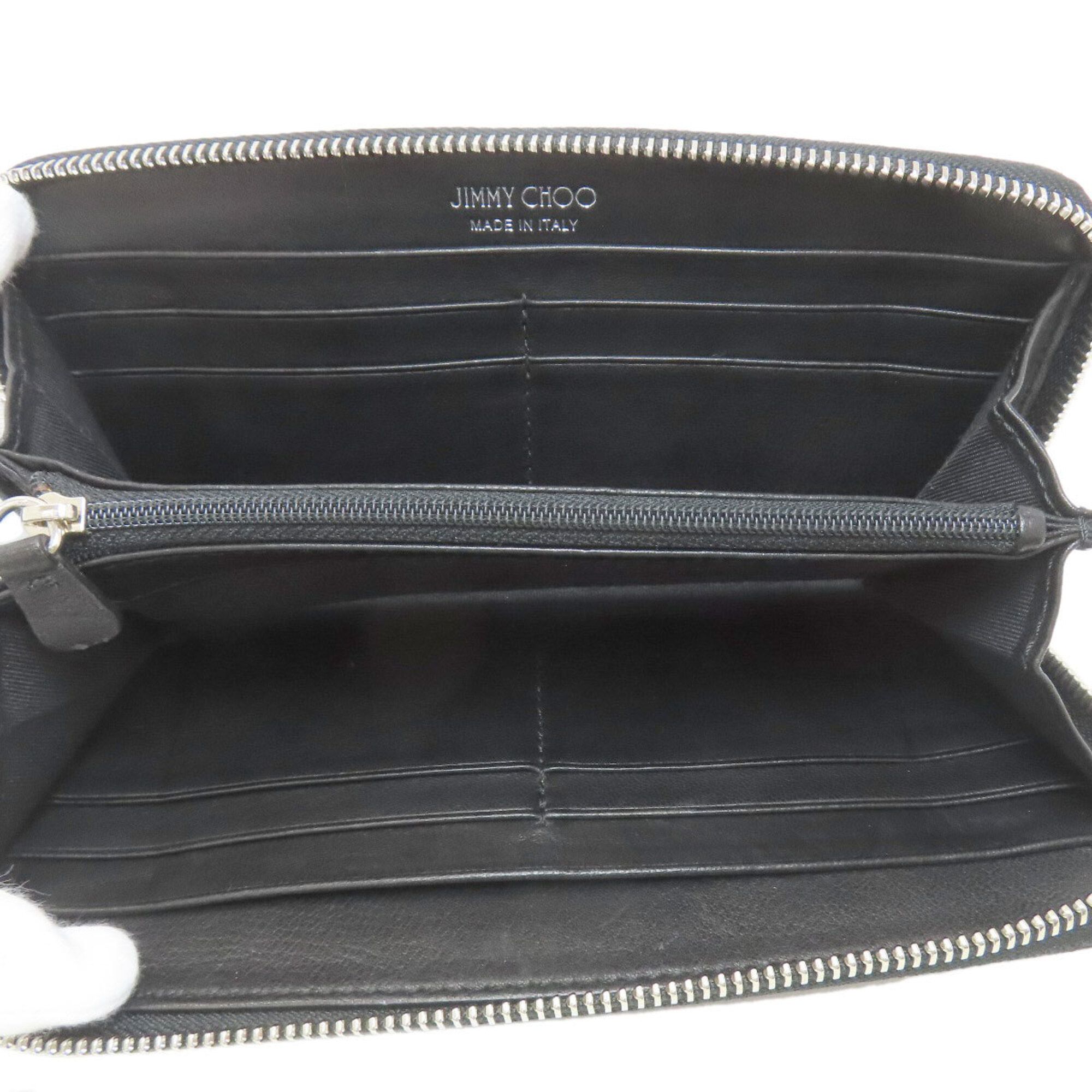 Leather Long Wallet (Bi-Fold) (Pre-Owned) - Jimmy Choo - Modalova