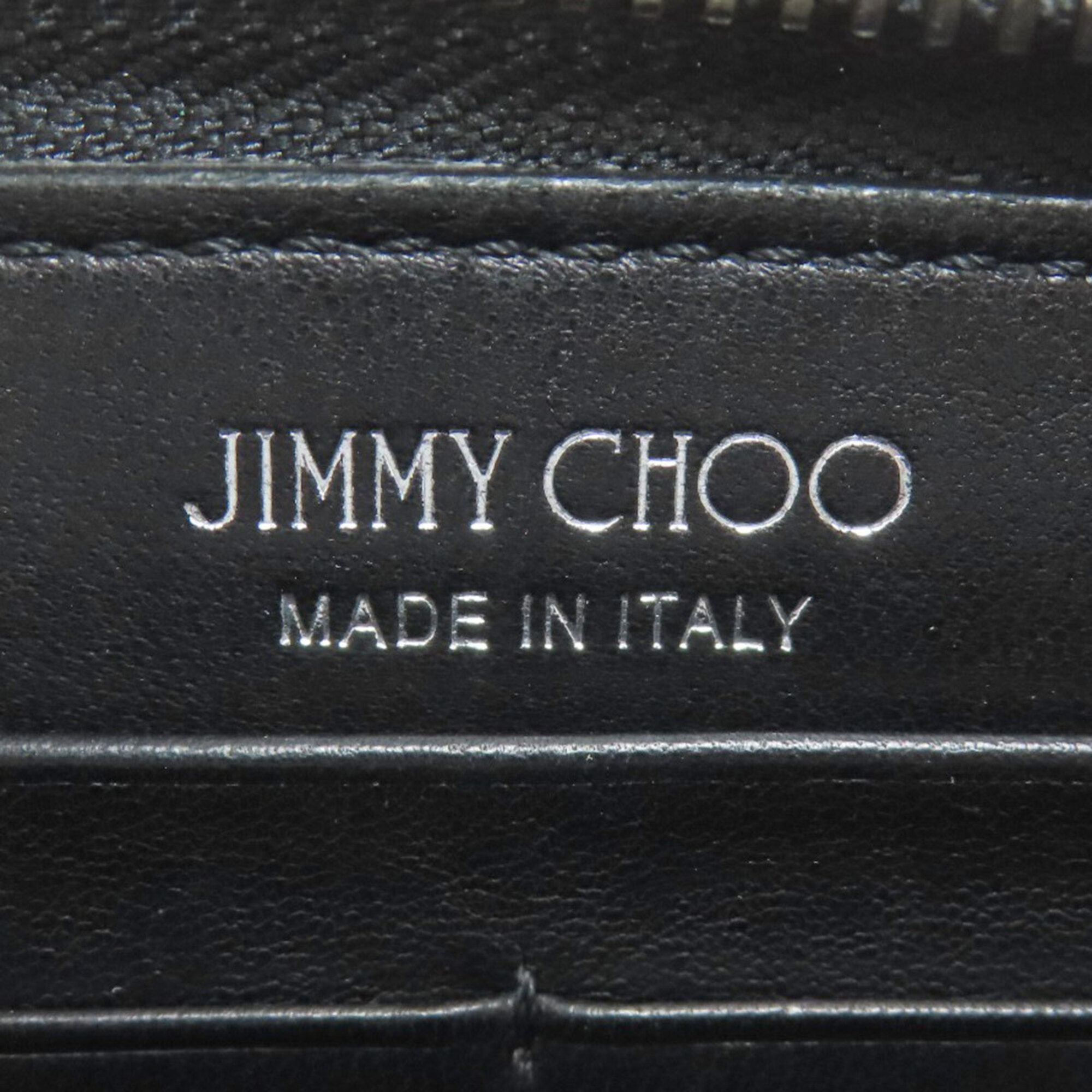Leather Long Wallet (Bi-Fold) (Pre-Owned) - Jimmy Choo - Modalova