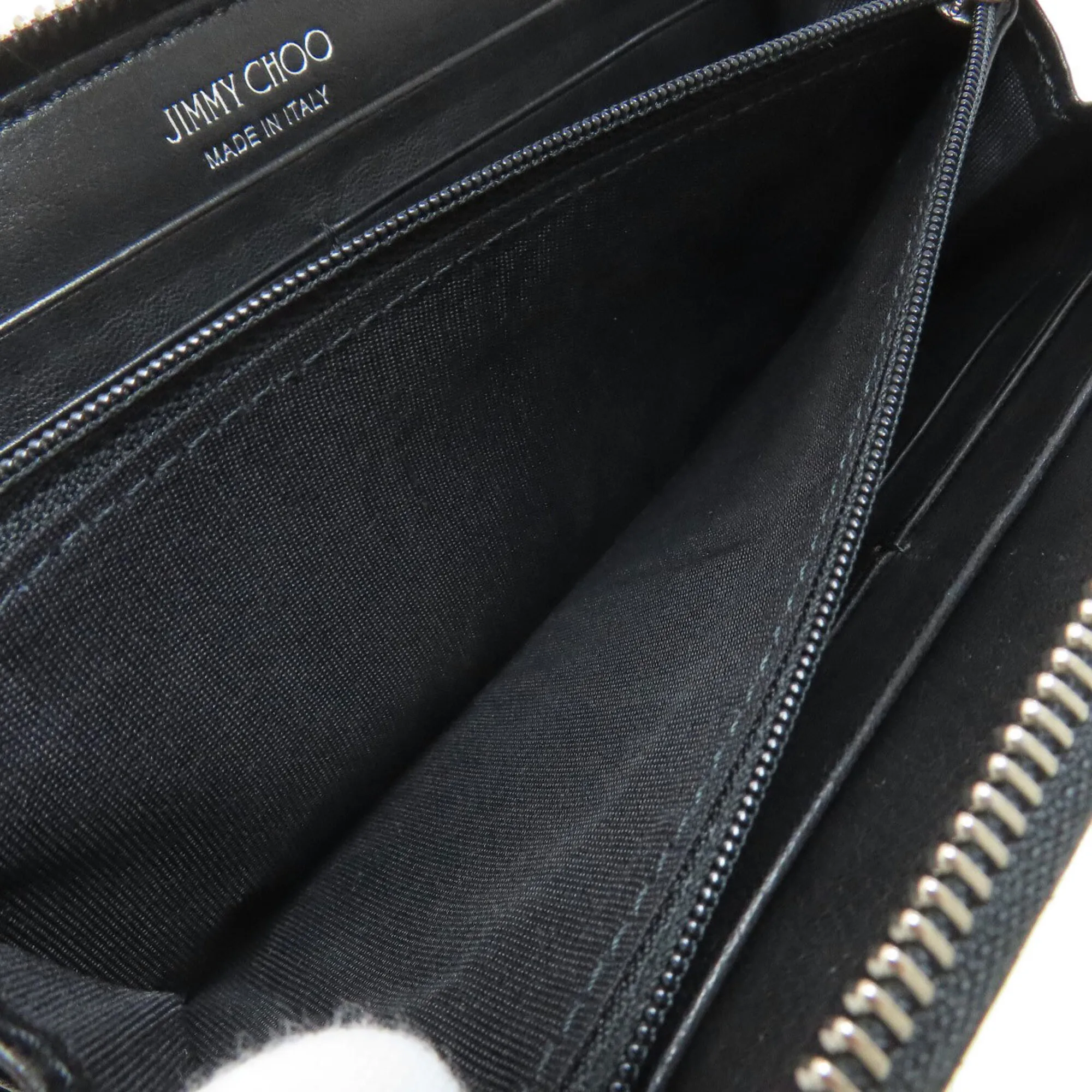 Leather Long Wallet (Bi-Fold) (Pre-Owned) - Jimmy Choo - Modalova