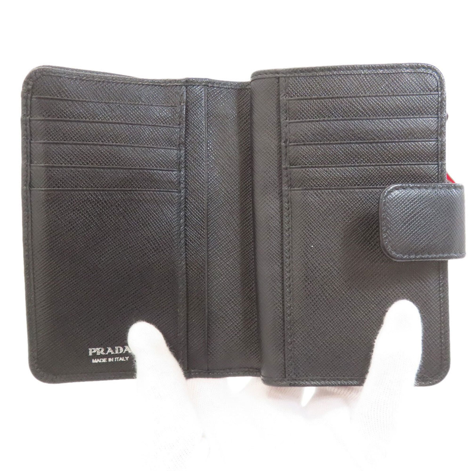 Saffiano Leather Wallet (Bi-Fold) (Pre-Owned) - Prada - Modalova