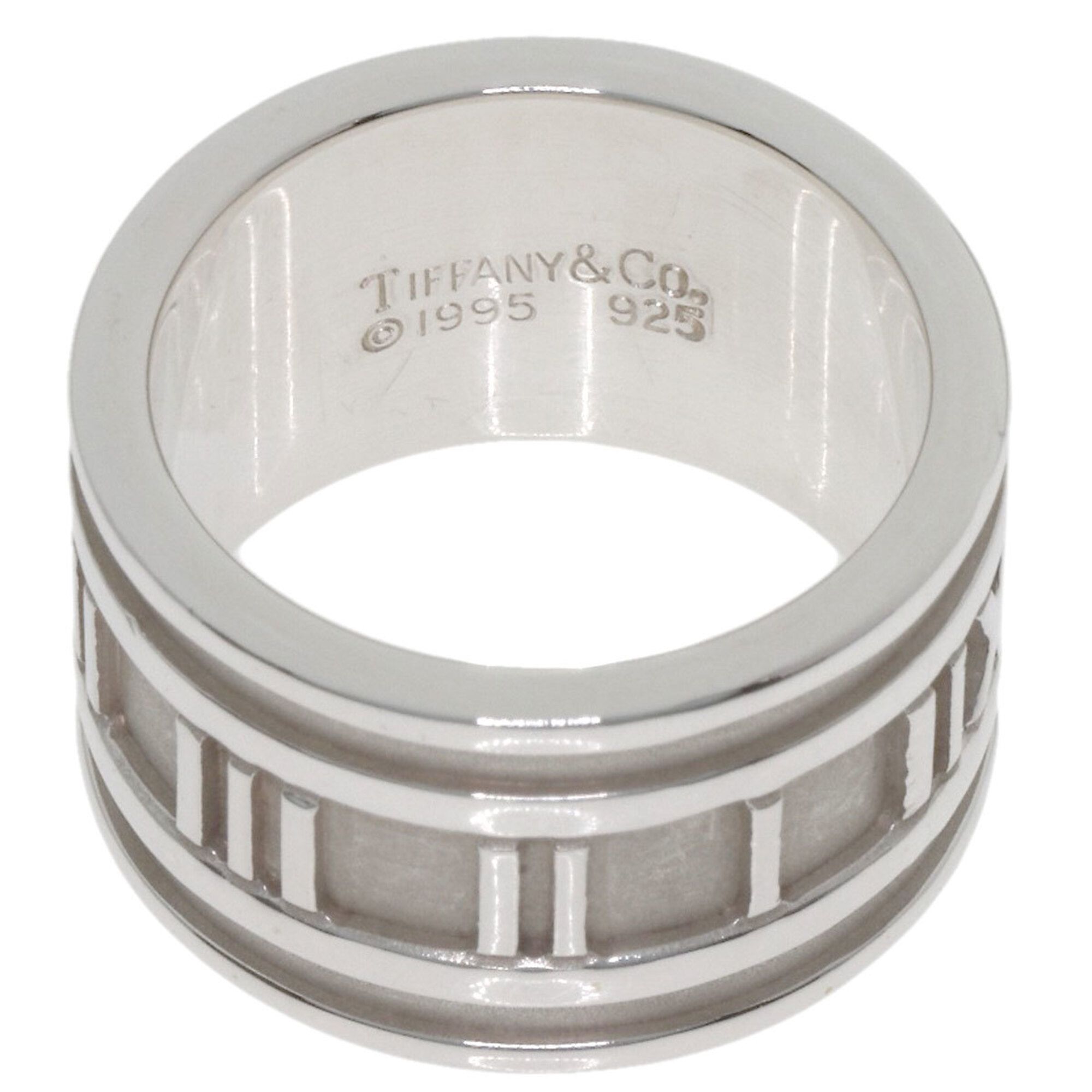 Atlas Silver Band Ring (Pre-Owned) - Tiffany - Modalova