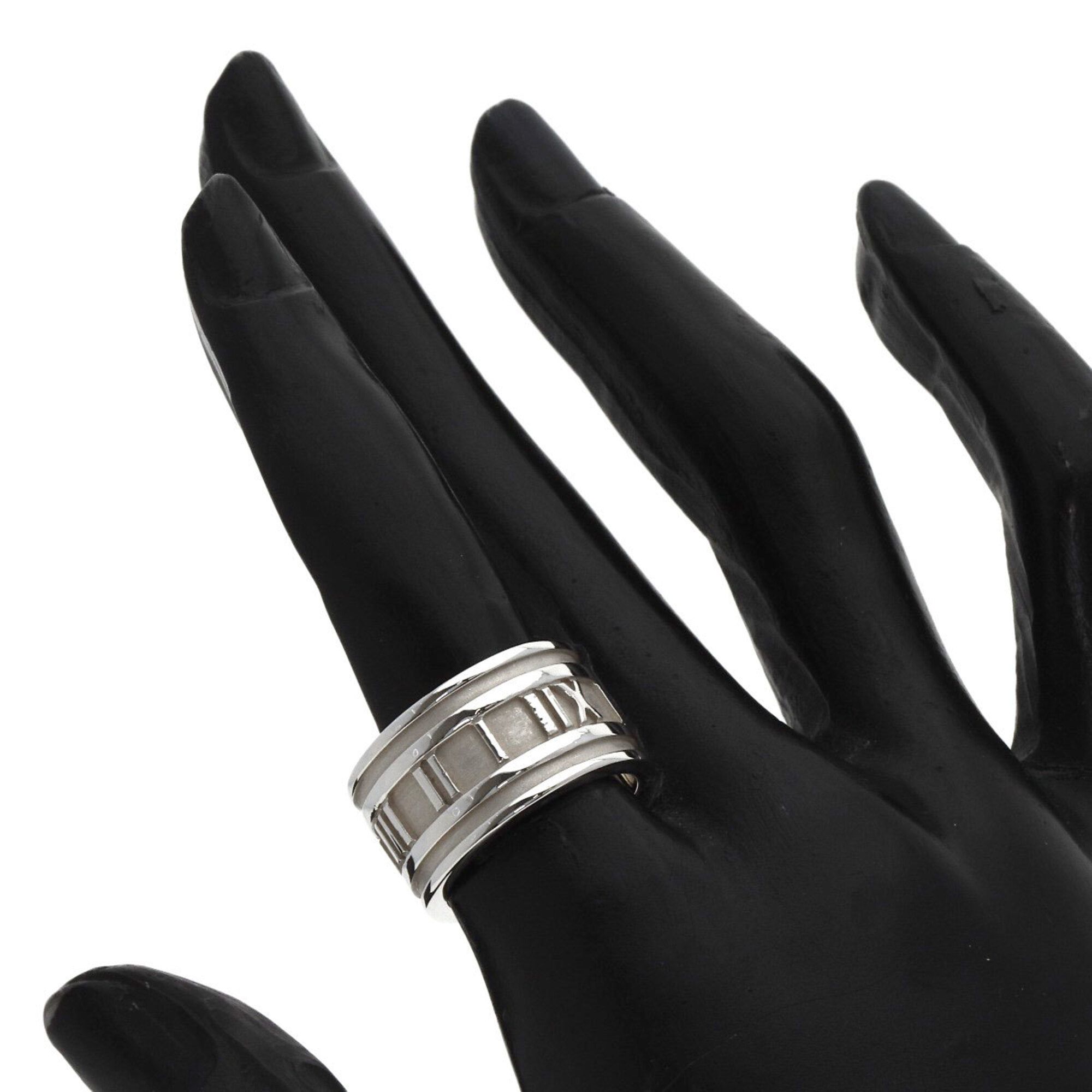 Atlas Silver Band Ring (Pre-Owned) - Tiffany - Modalova