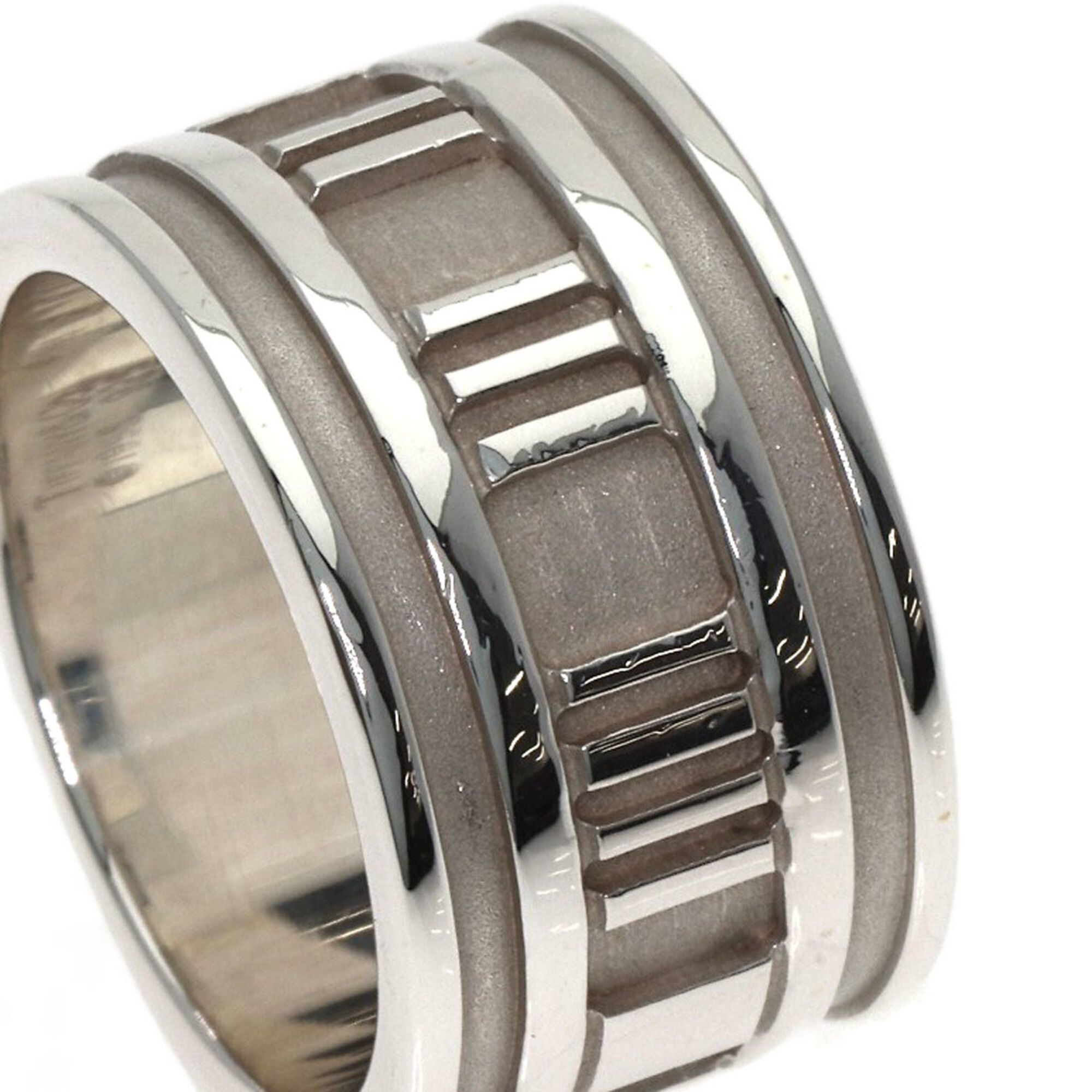 Atlas Silver Band Ring (Pre-Owned) - Tiffany - Modalova