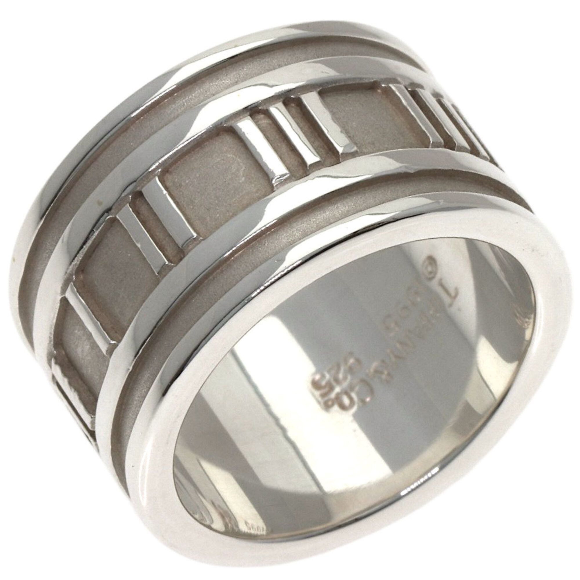 Atlas Silver Band Ring (Pre-Owned) - Tiffany - Modalova