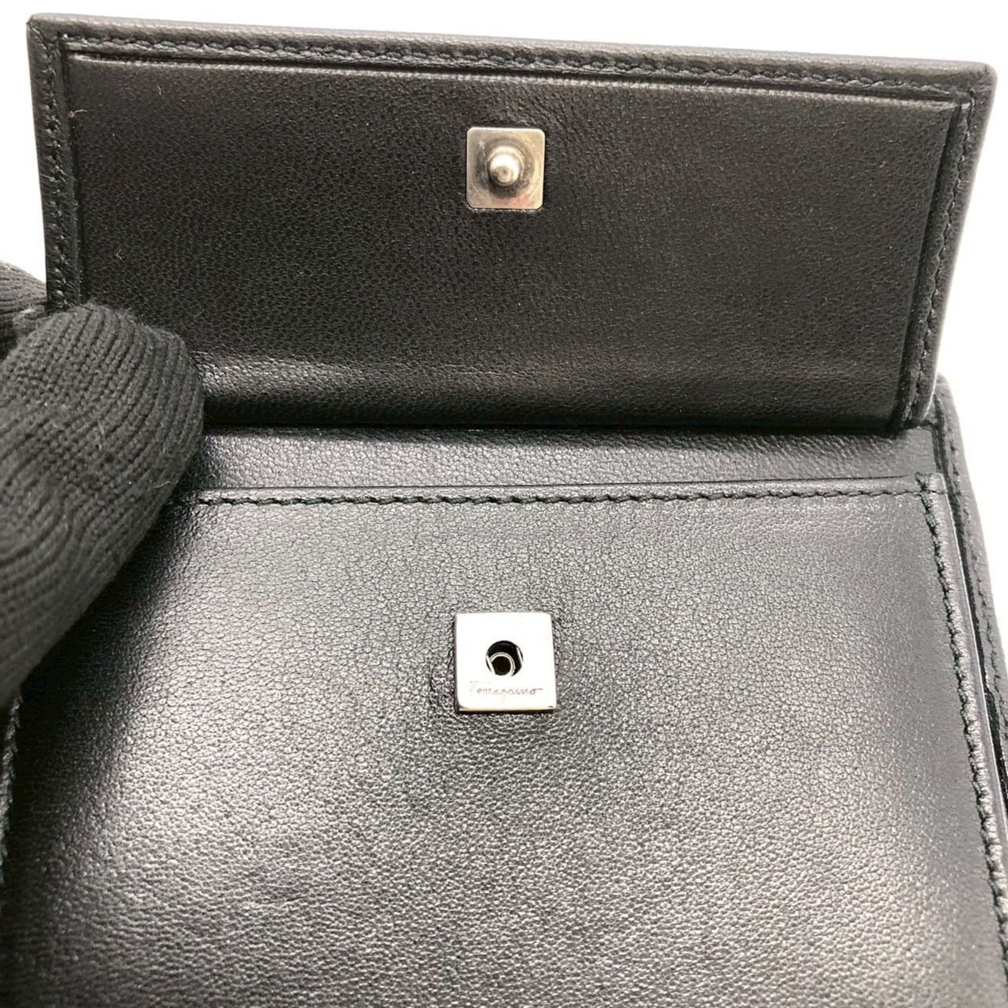 Leather Wallet (Bi-Fold) (Pre-Owned) - Salvatore Ferragamo - Modalova