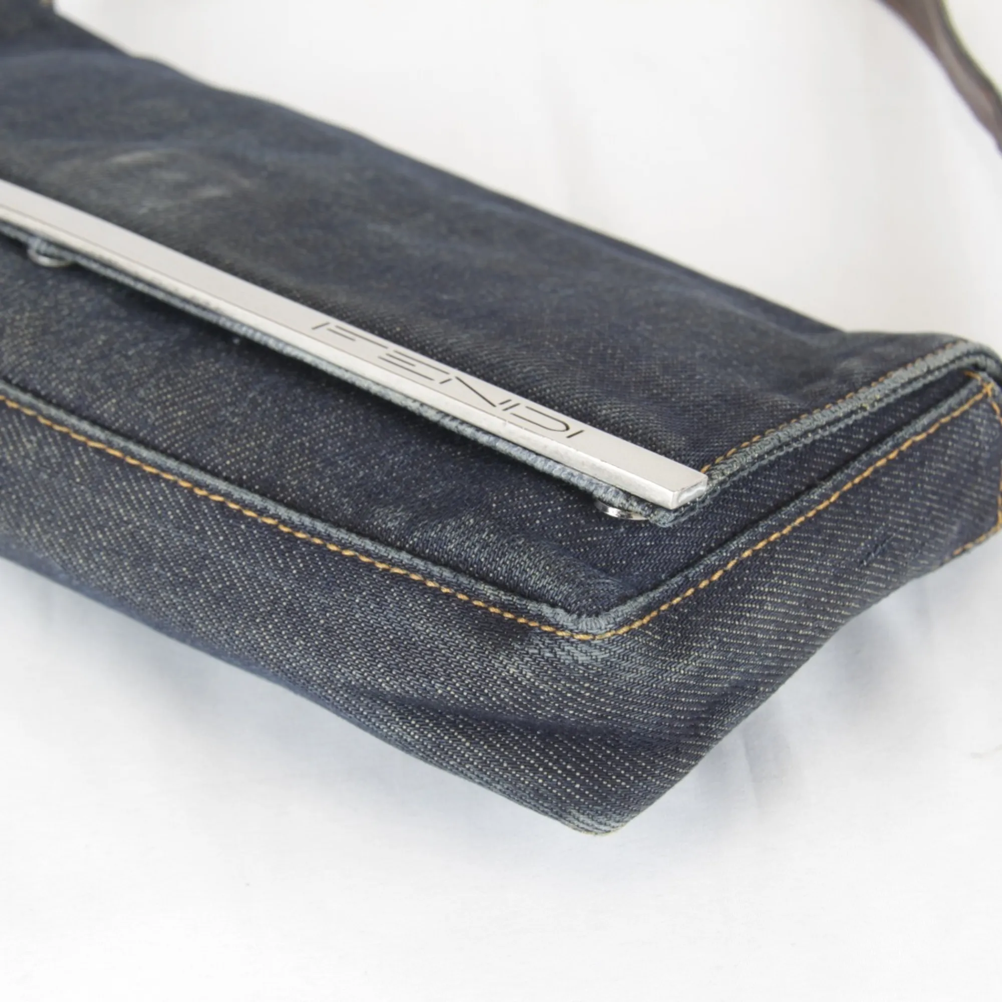 Denim Shoulder Bag (Pre-Owned) - Fendi - Modalova
