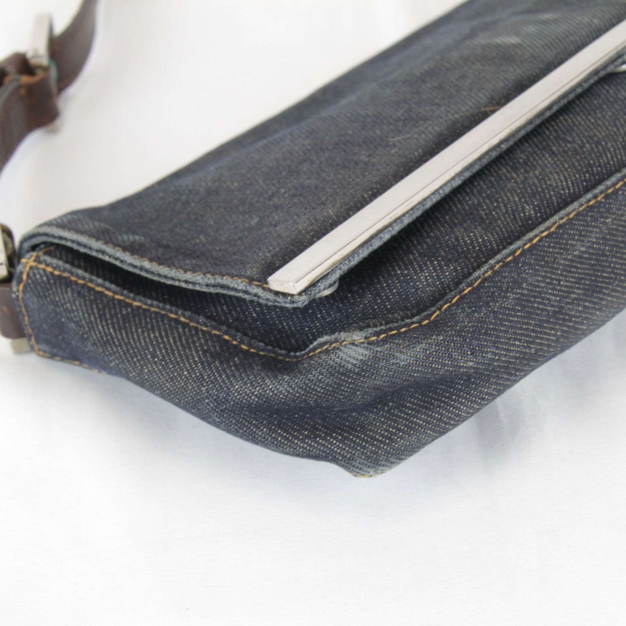 Denim Shoulder Bag (Pre-Owned) - Fendi - Modalova